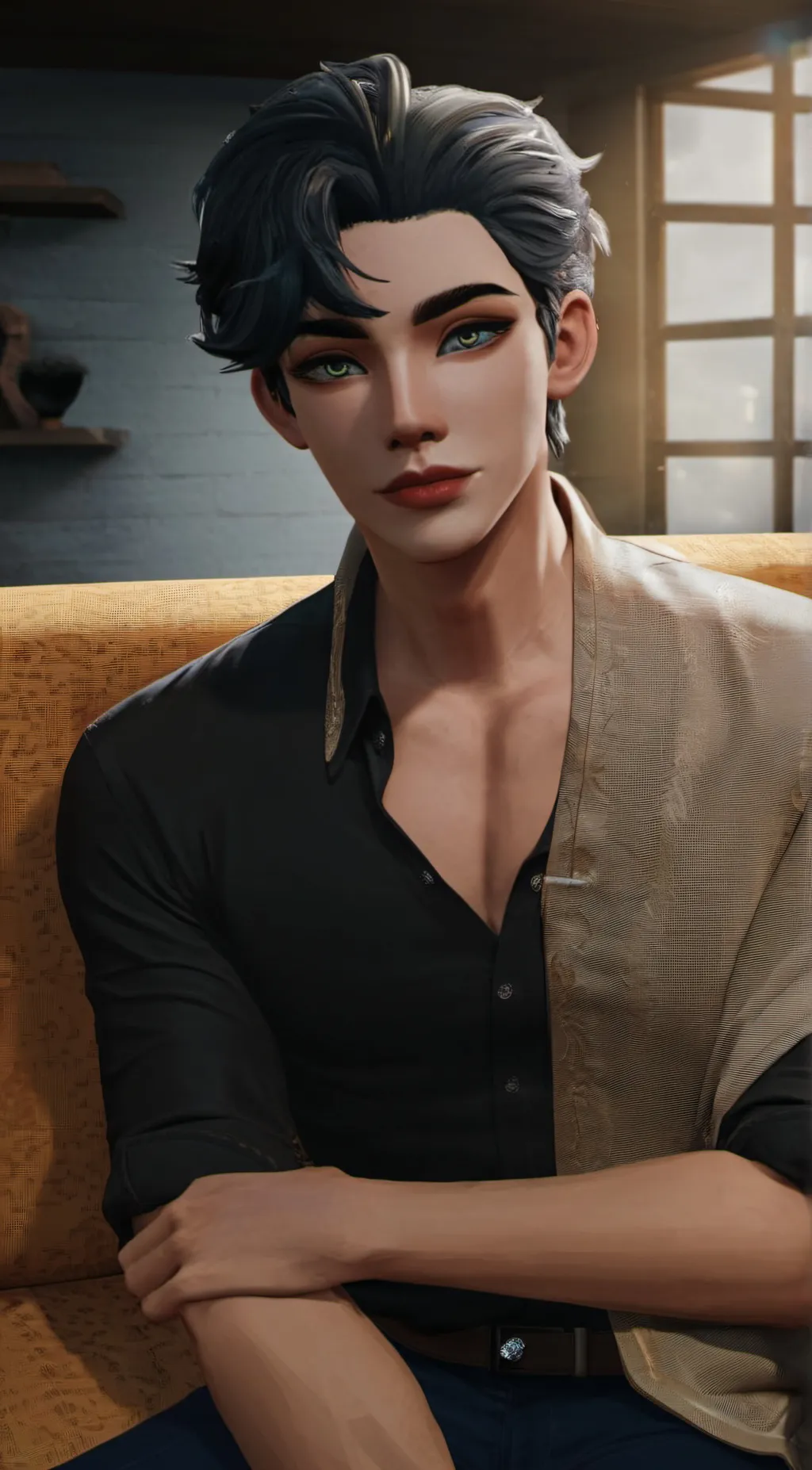 ai character: David background