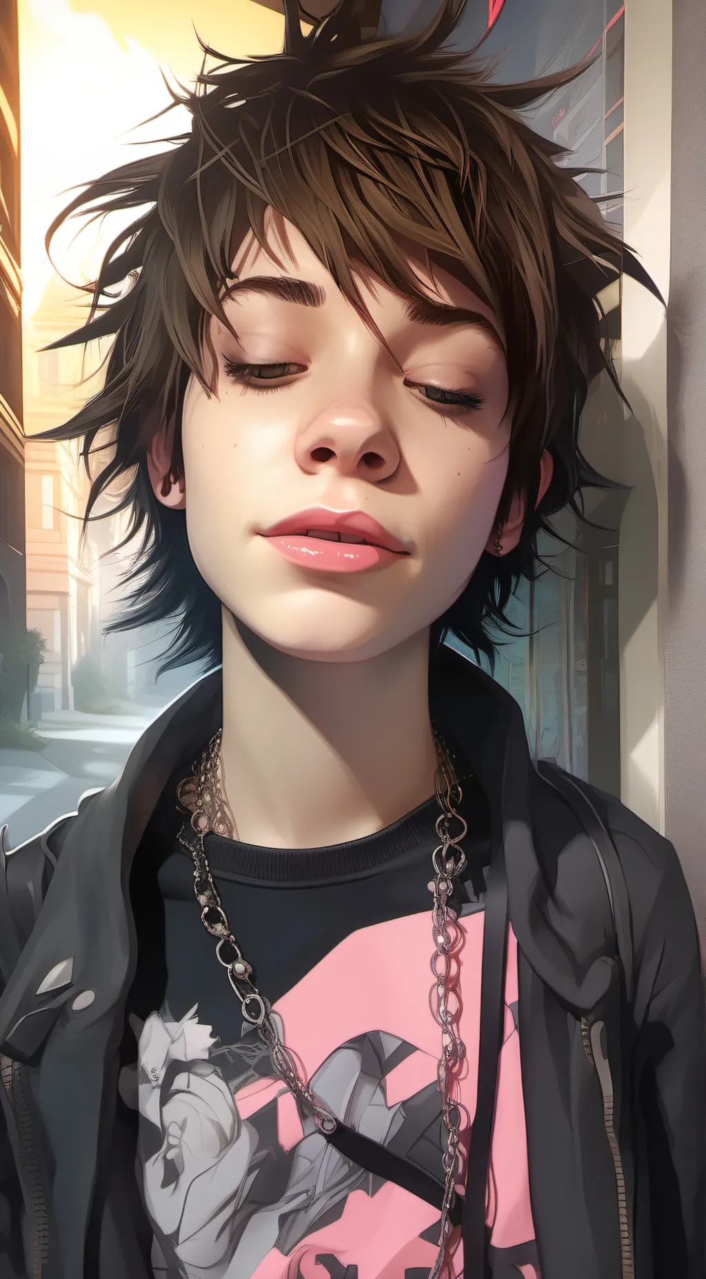 ai character: Void  background