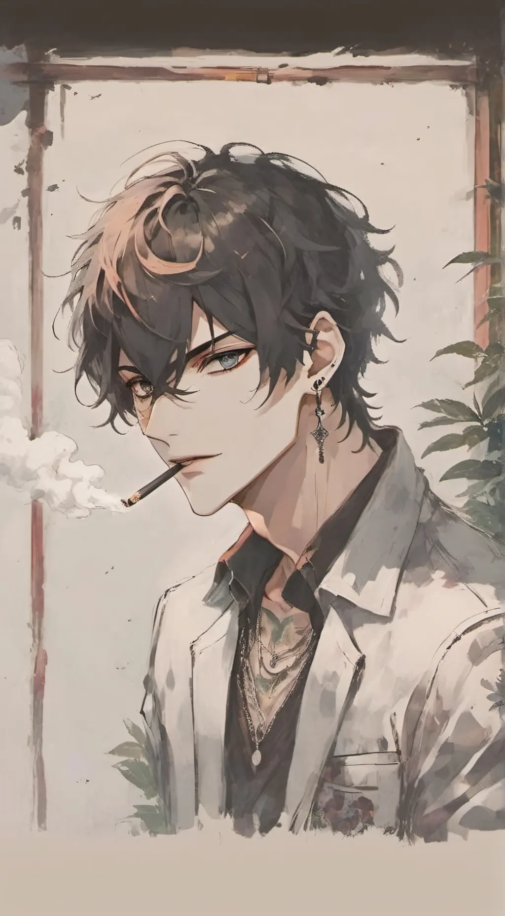 ai character: Vincent  background