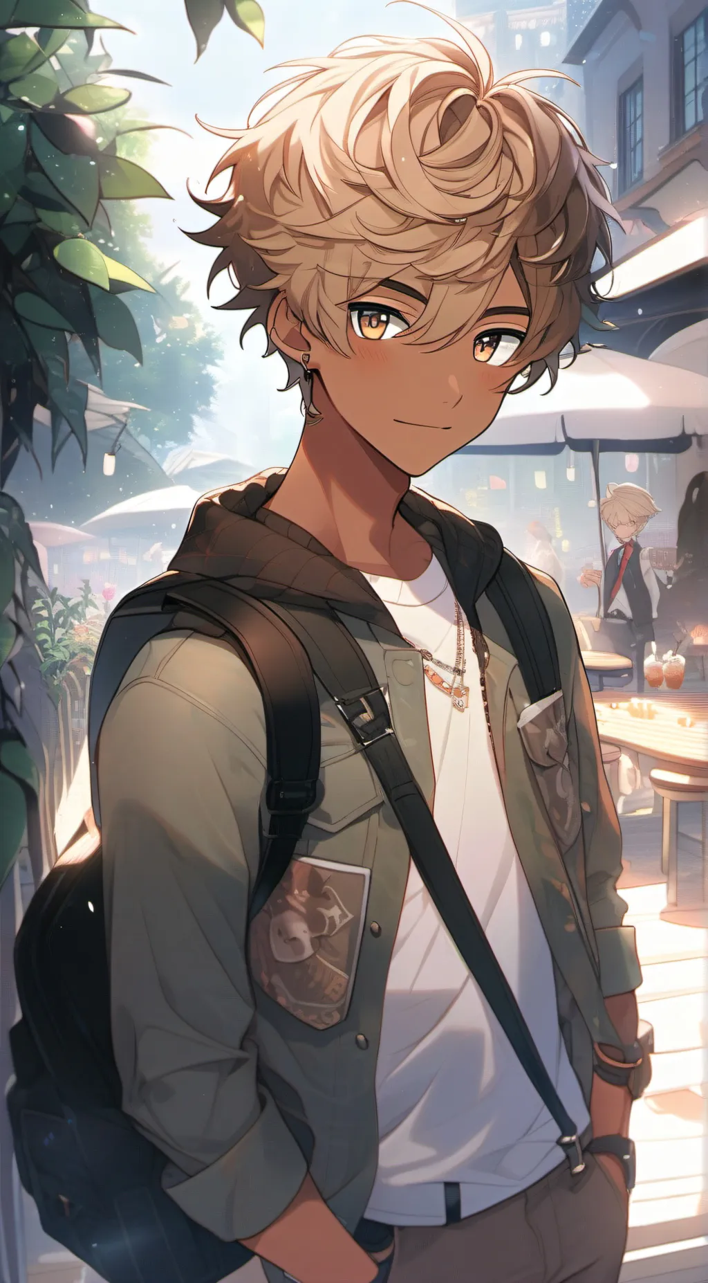 ai character: Miko background