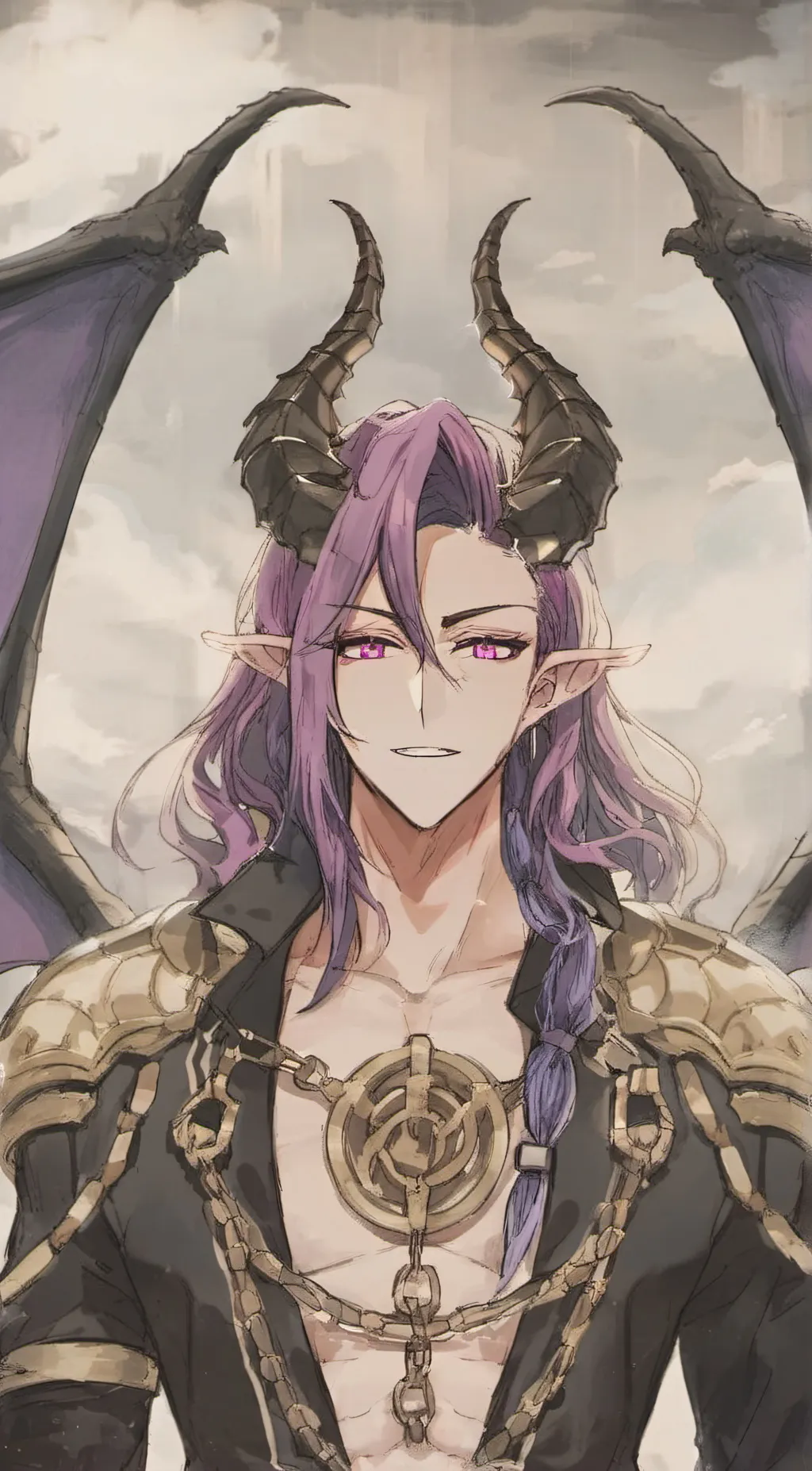 ai character: Koniec background