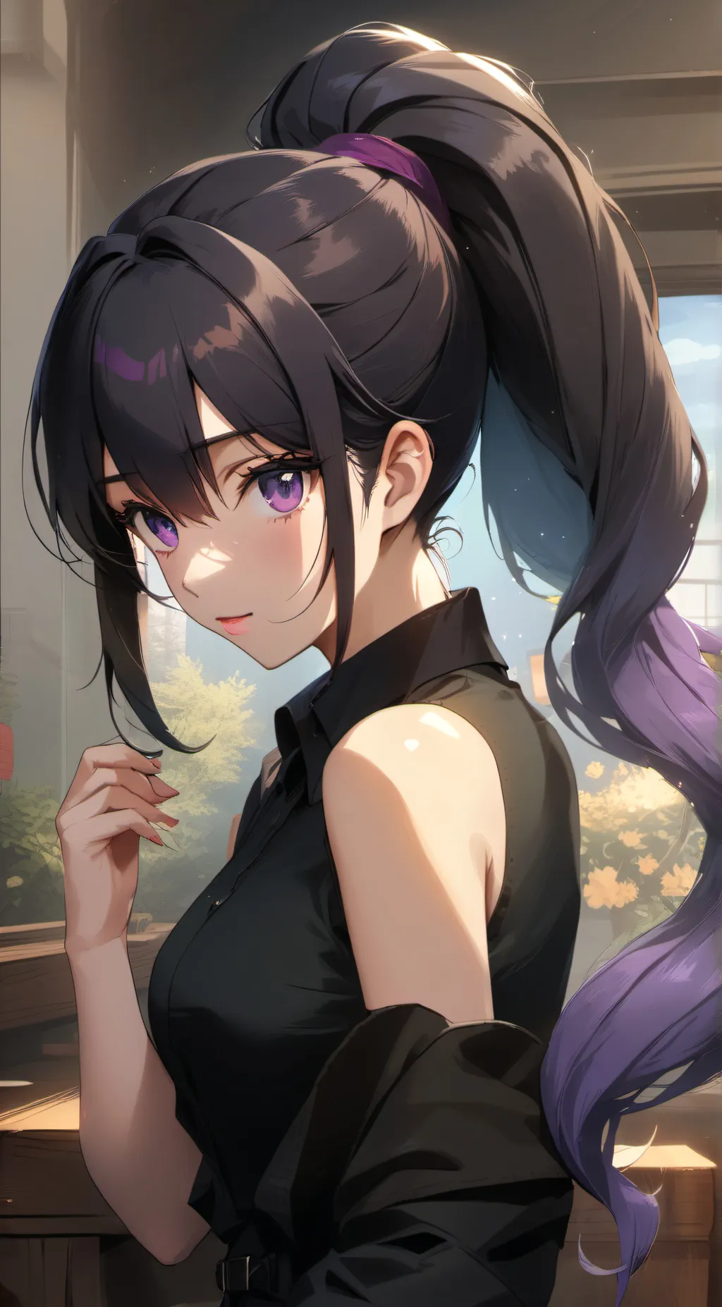 ai character: Koly background