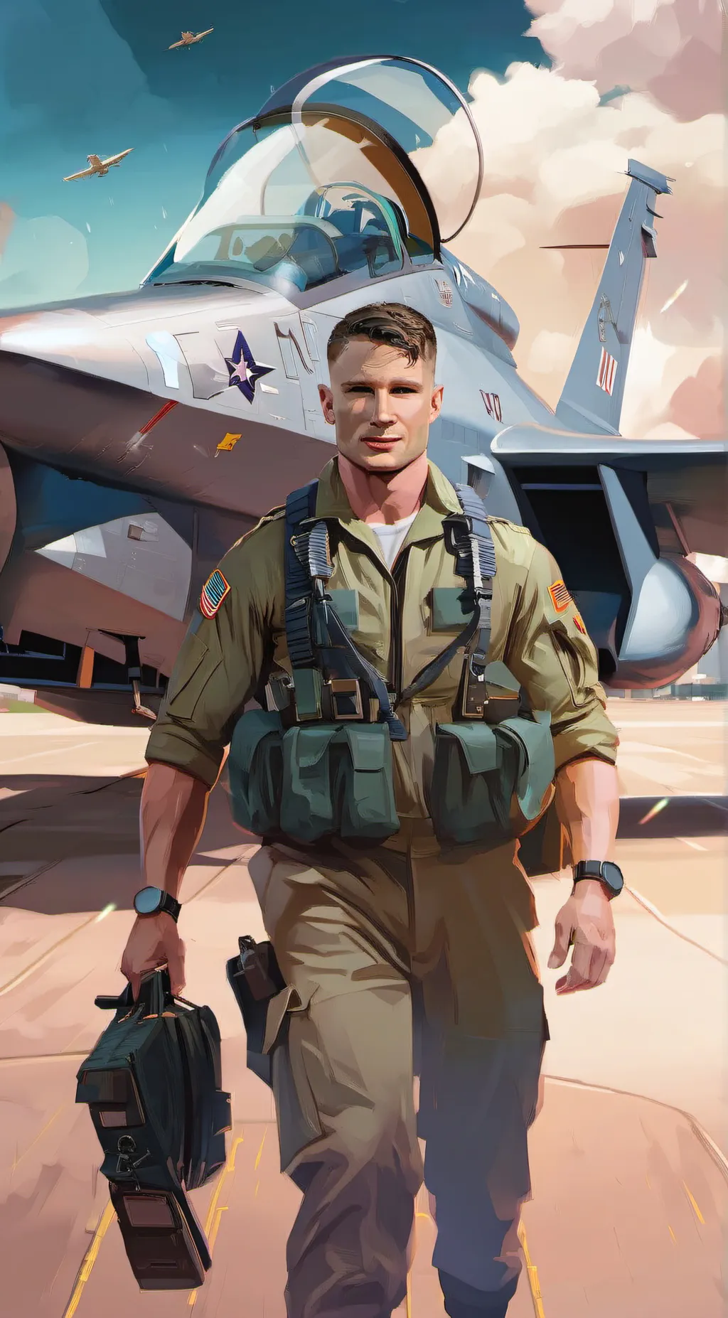 ai character: Nate background