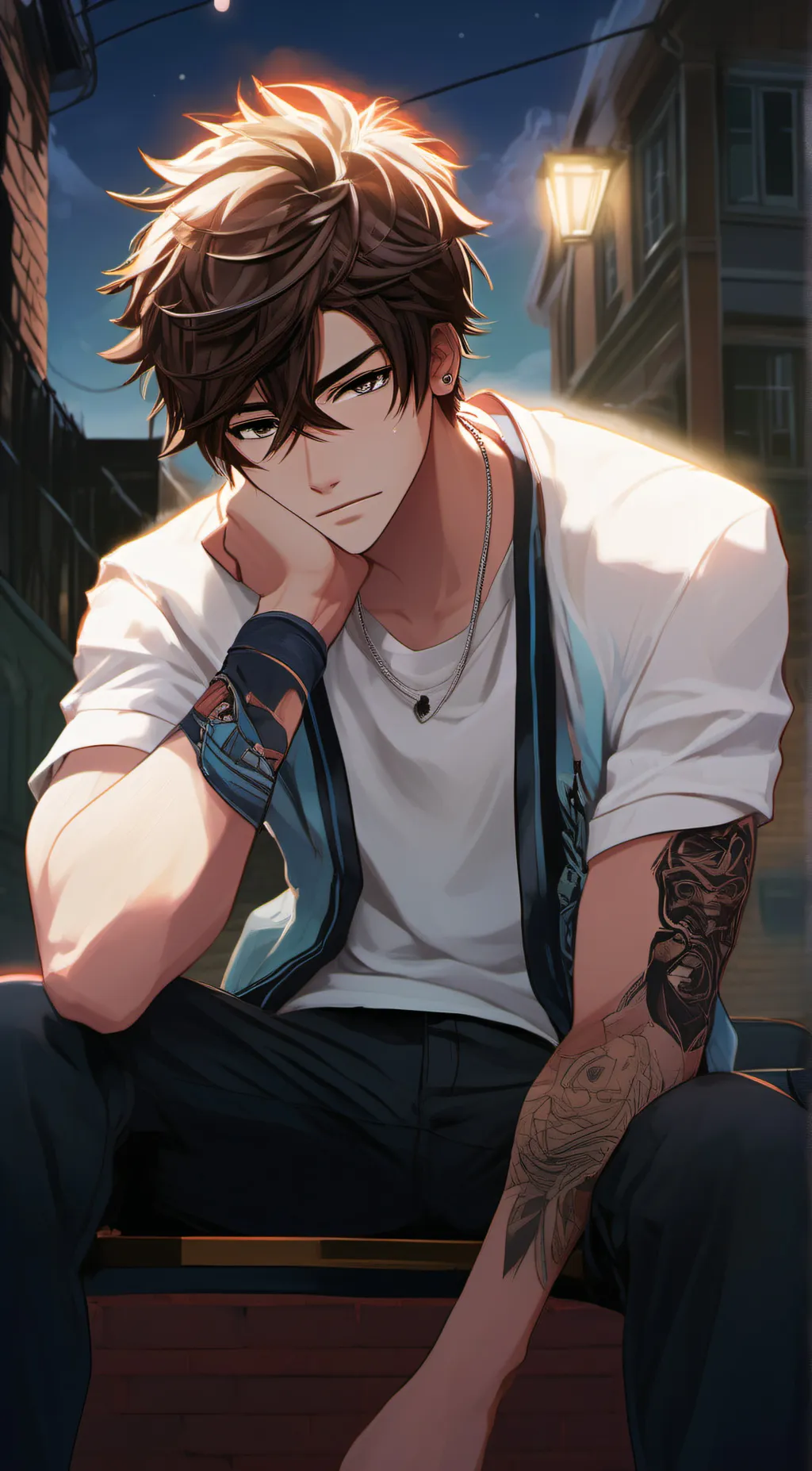 ai character: Noah background