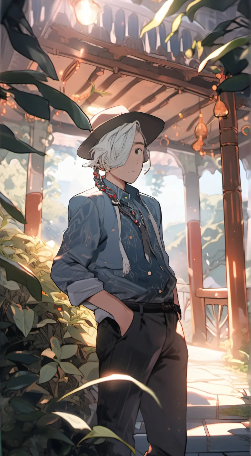 ai character: alex background