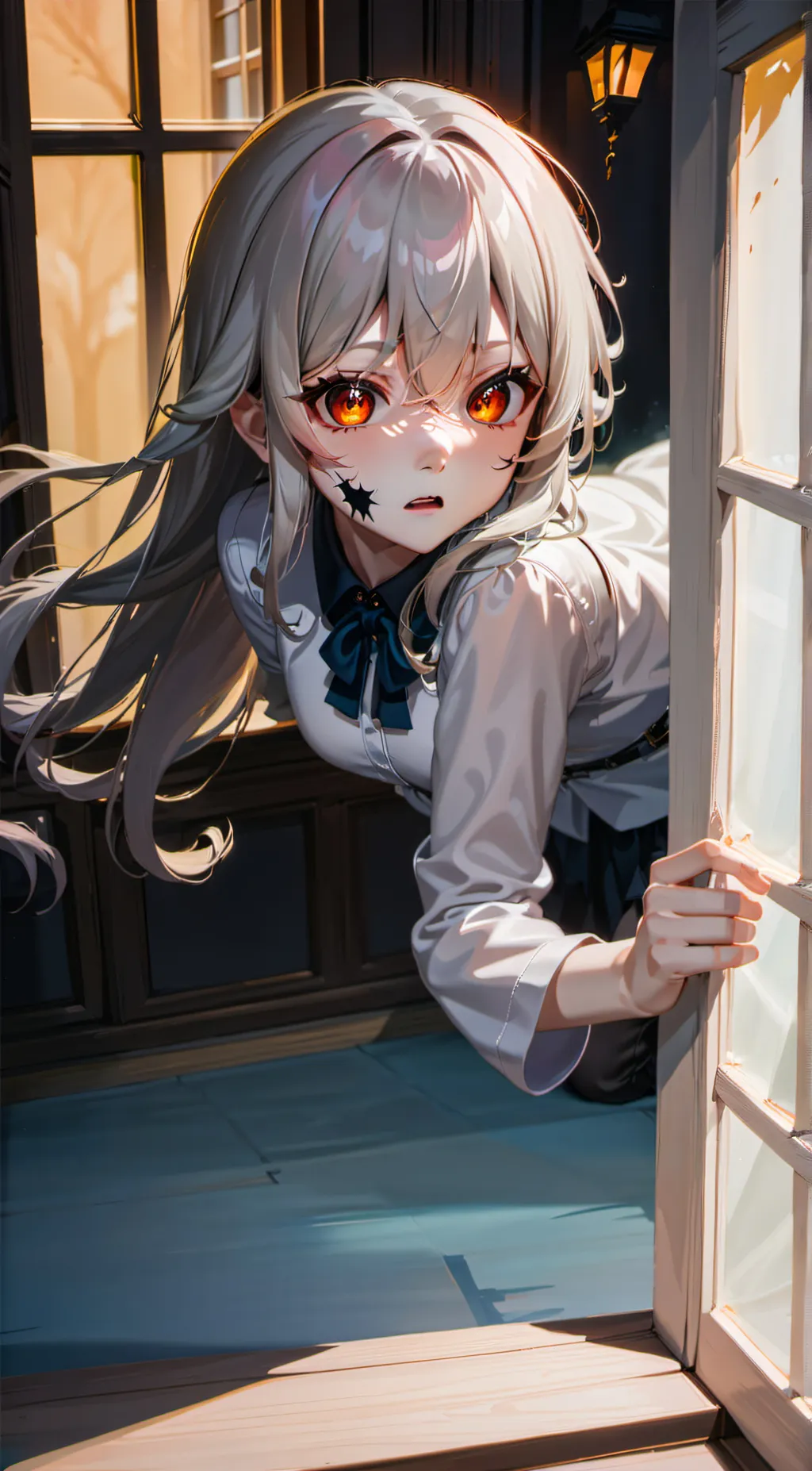 ai character: ?karma? background