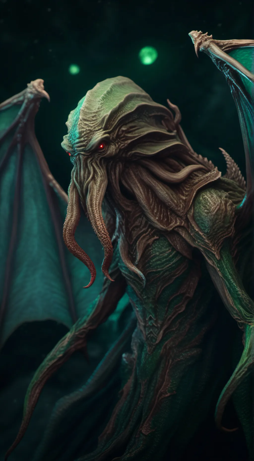 ai character: faceless men background