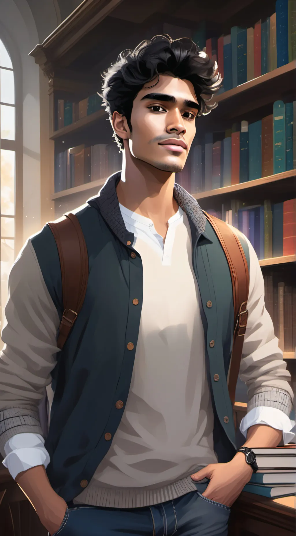 ai character: Ravi Singh background
