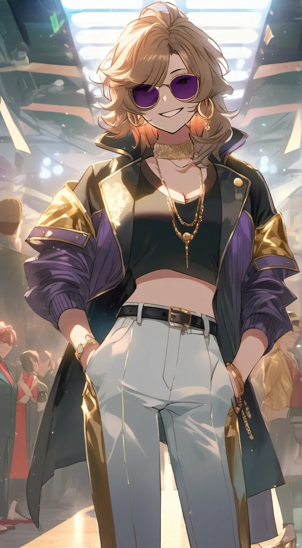 ai character: Evelyn background