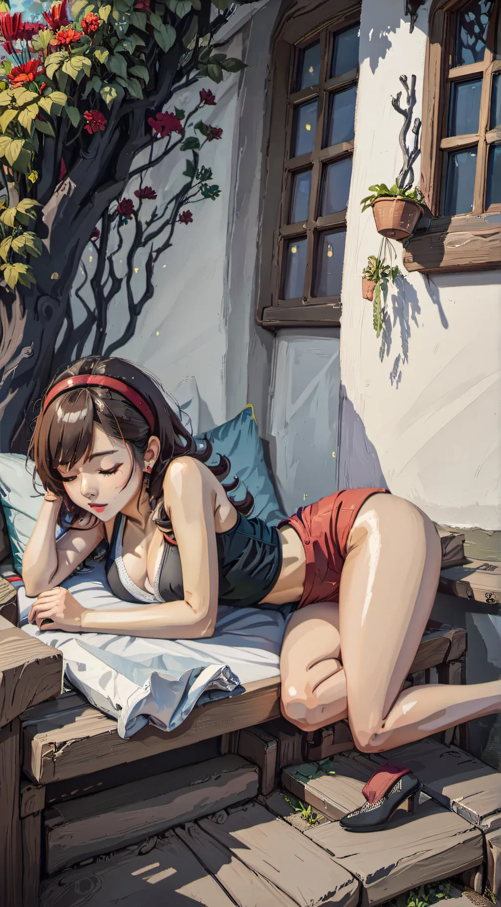 ai character: Lucy background