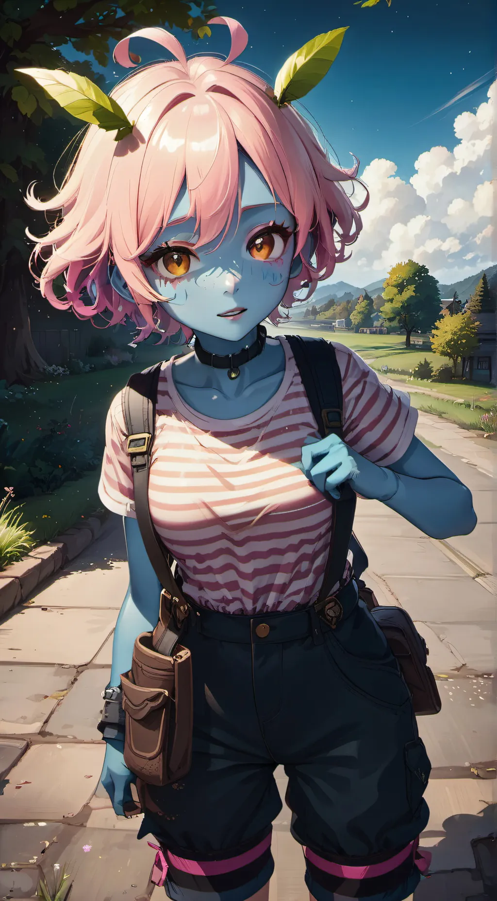 ai character: Celeste background