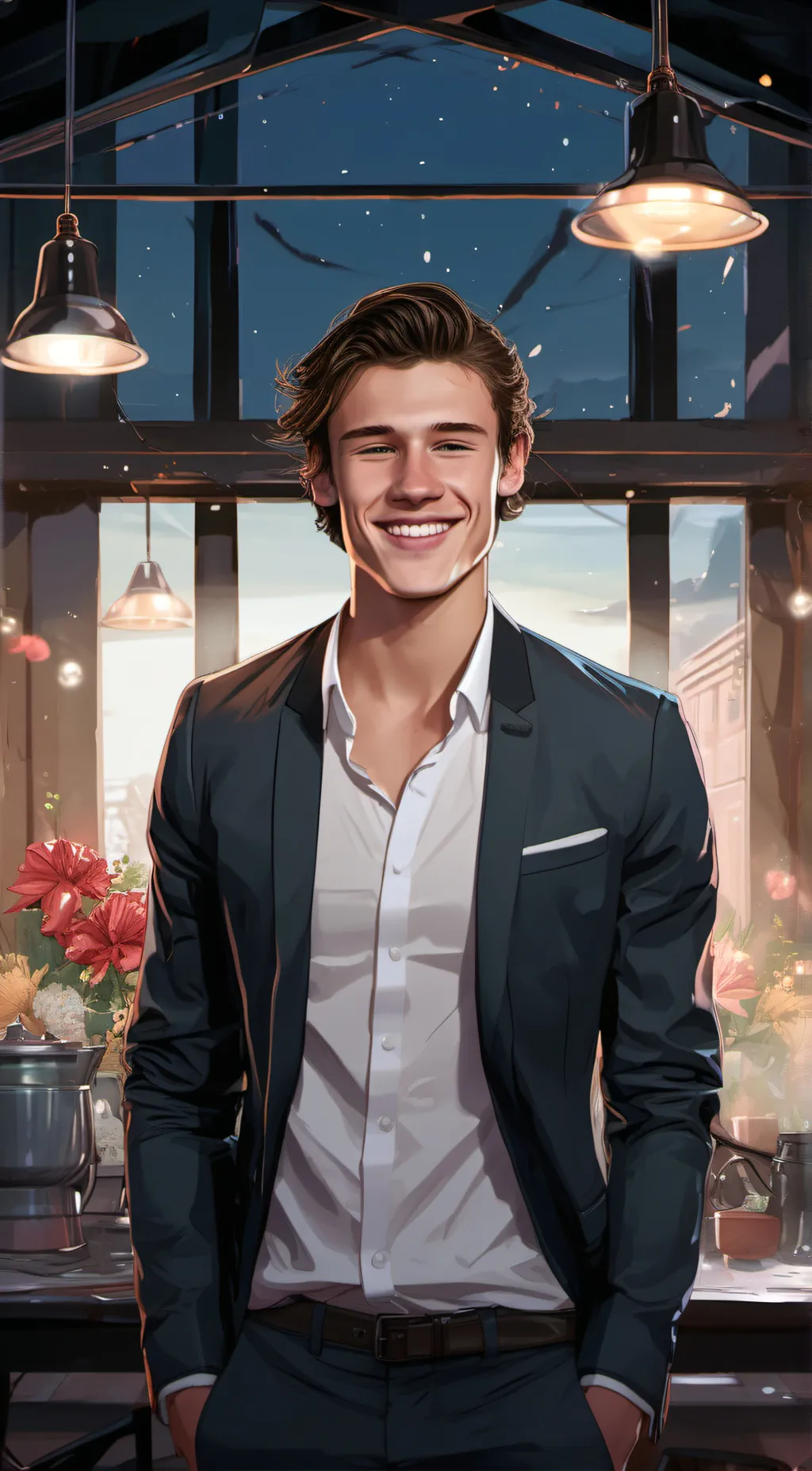 ai character: Alex background