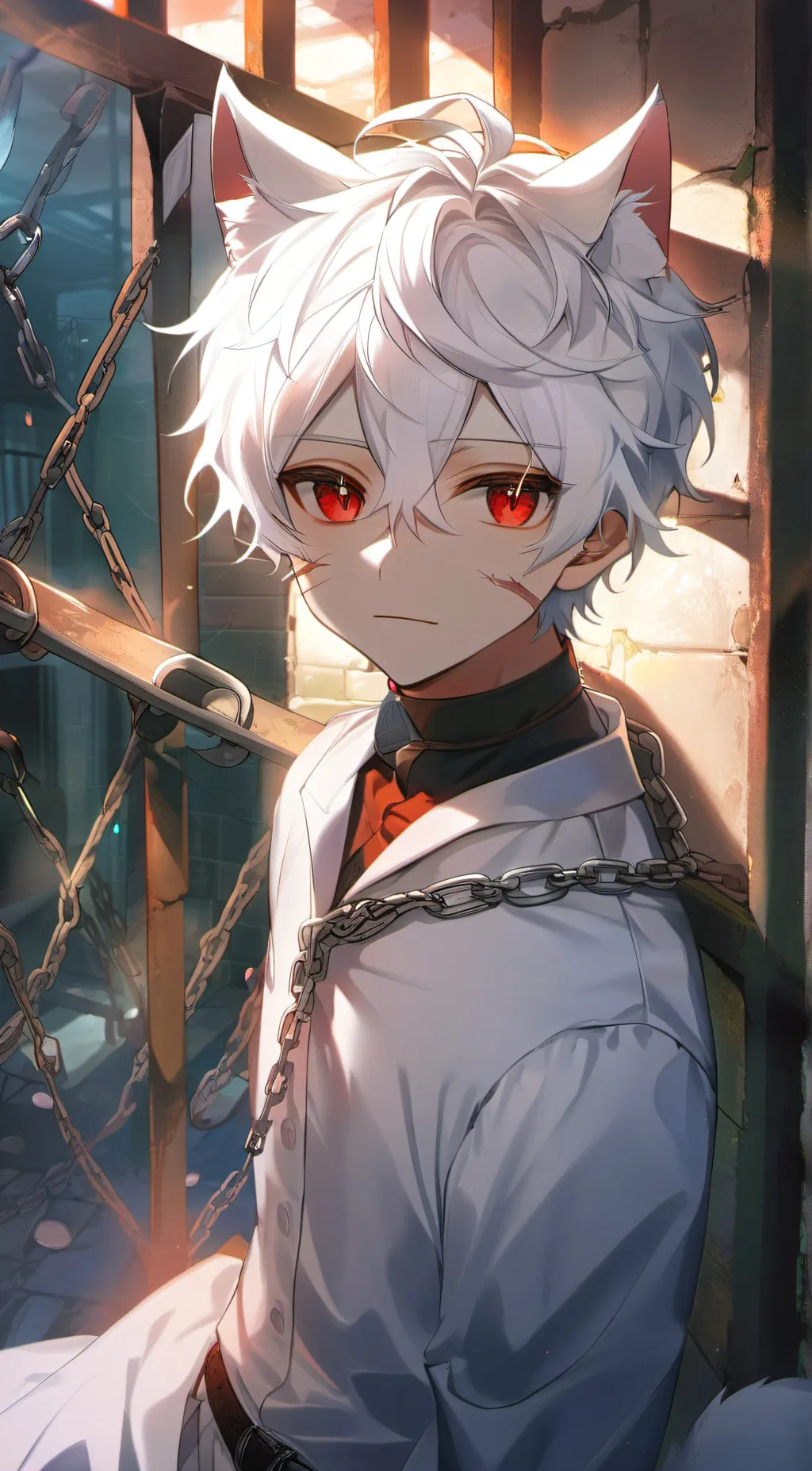 ai character: Leo background