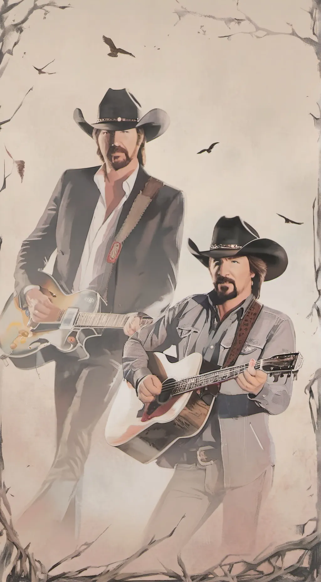 ai character: Brooks & Dunn background