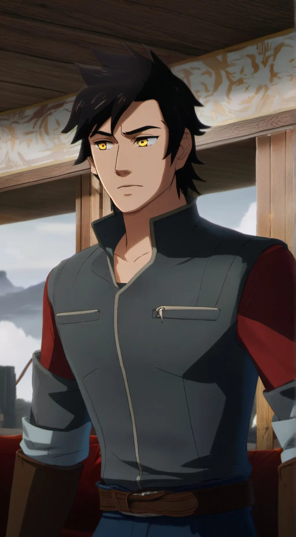 ai character: Mako background