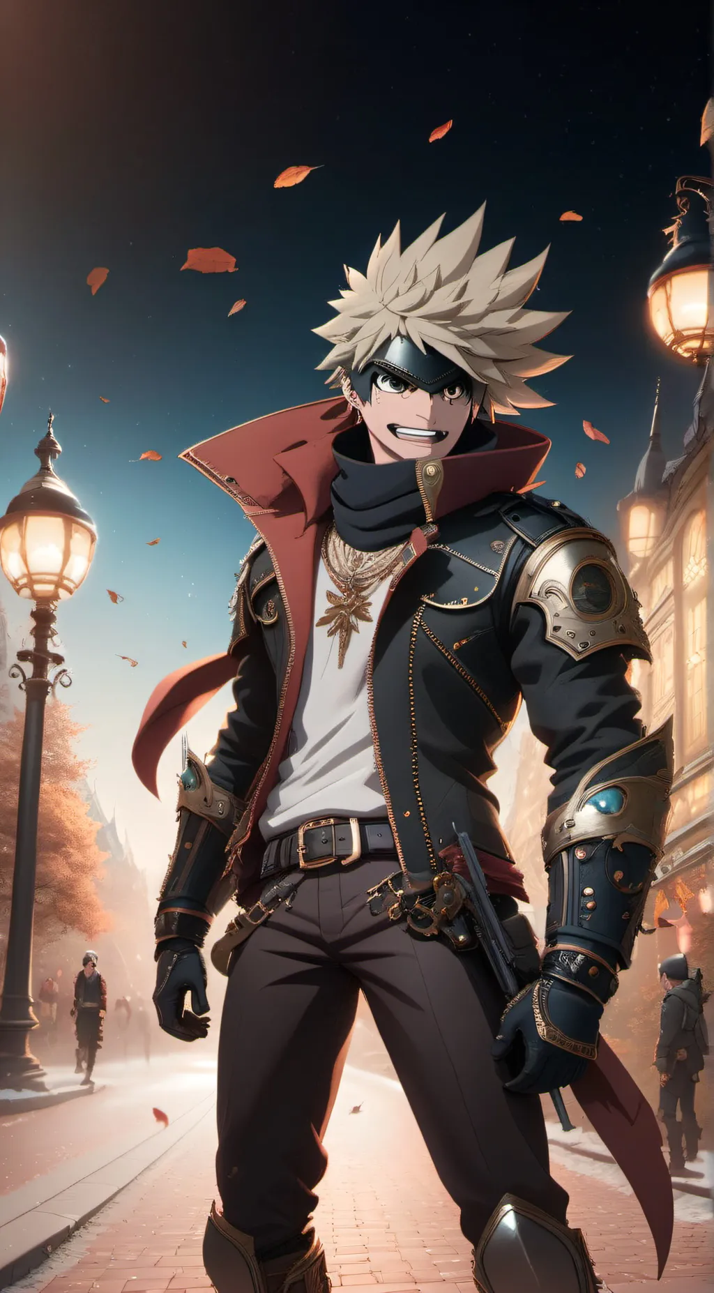 ai character: bakugo background