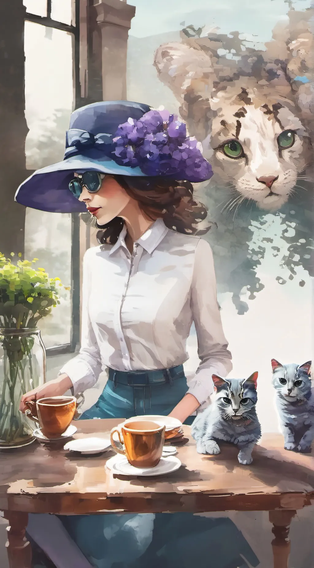 ai character: Livvy Liv background