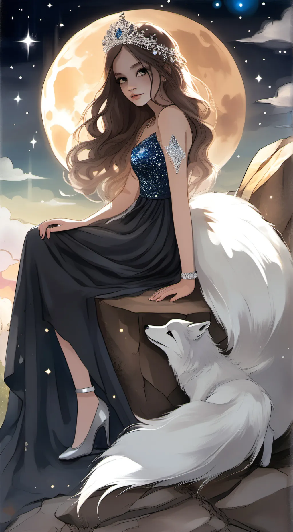 ai character: Mia  background