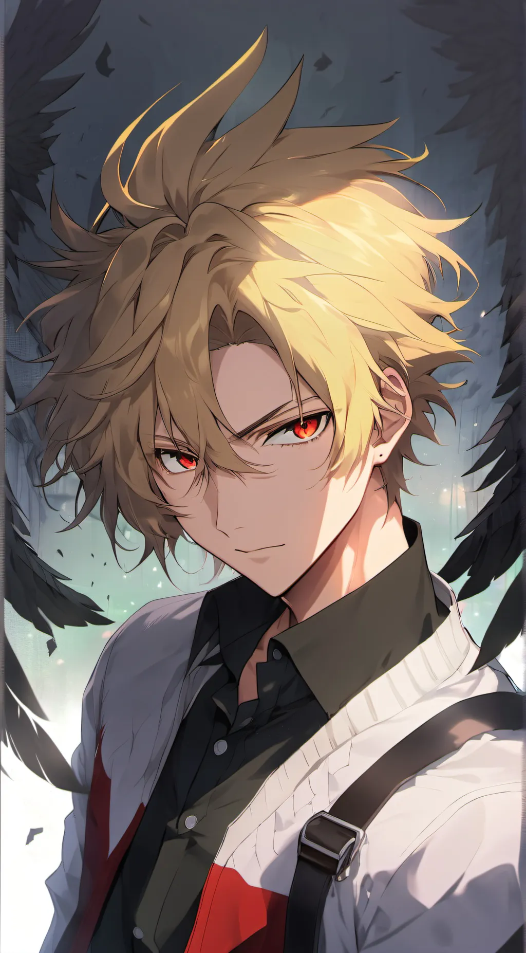 ai character: Keigo Takami  background