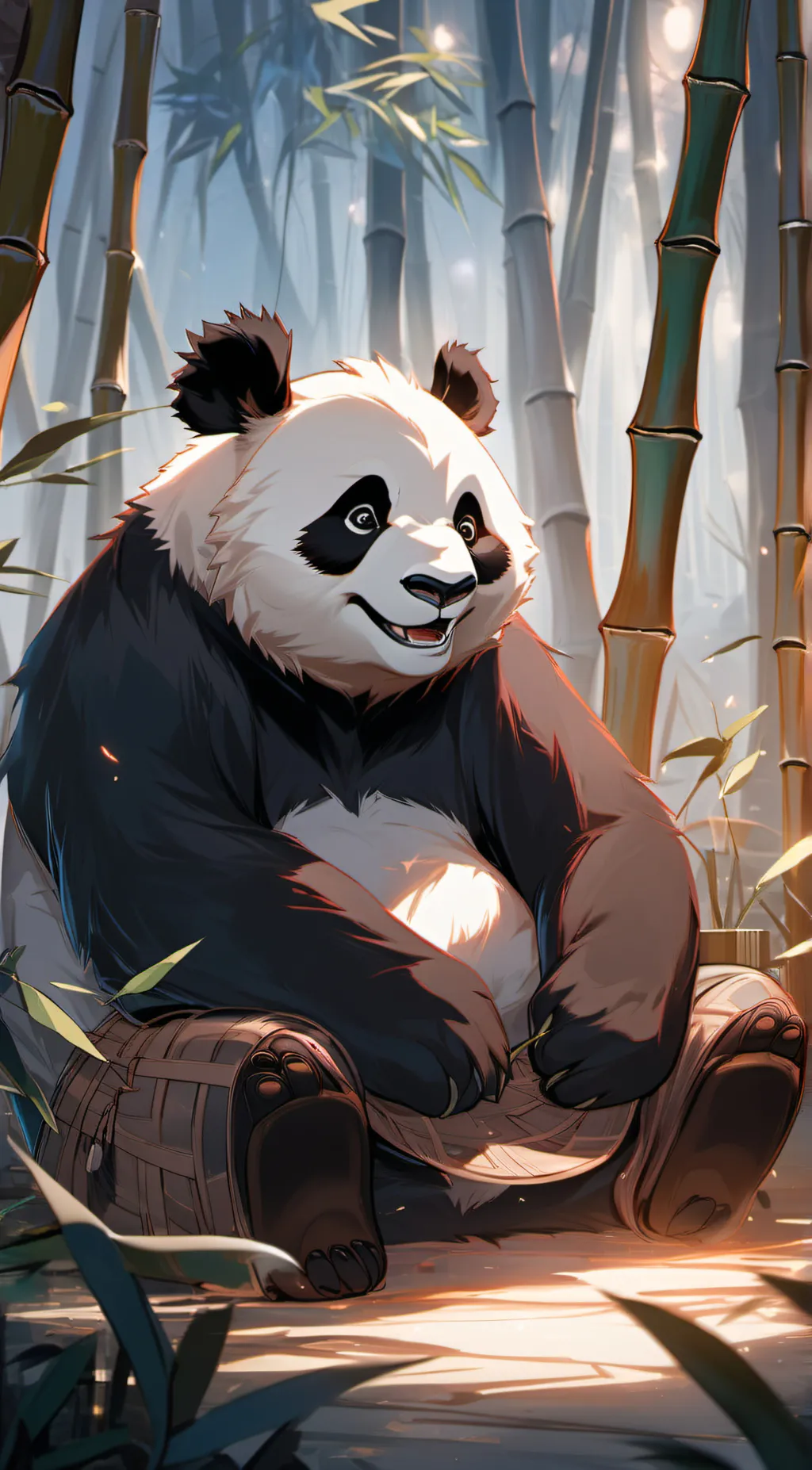 ai character: Master Kai background