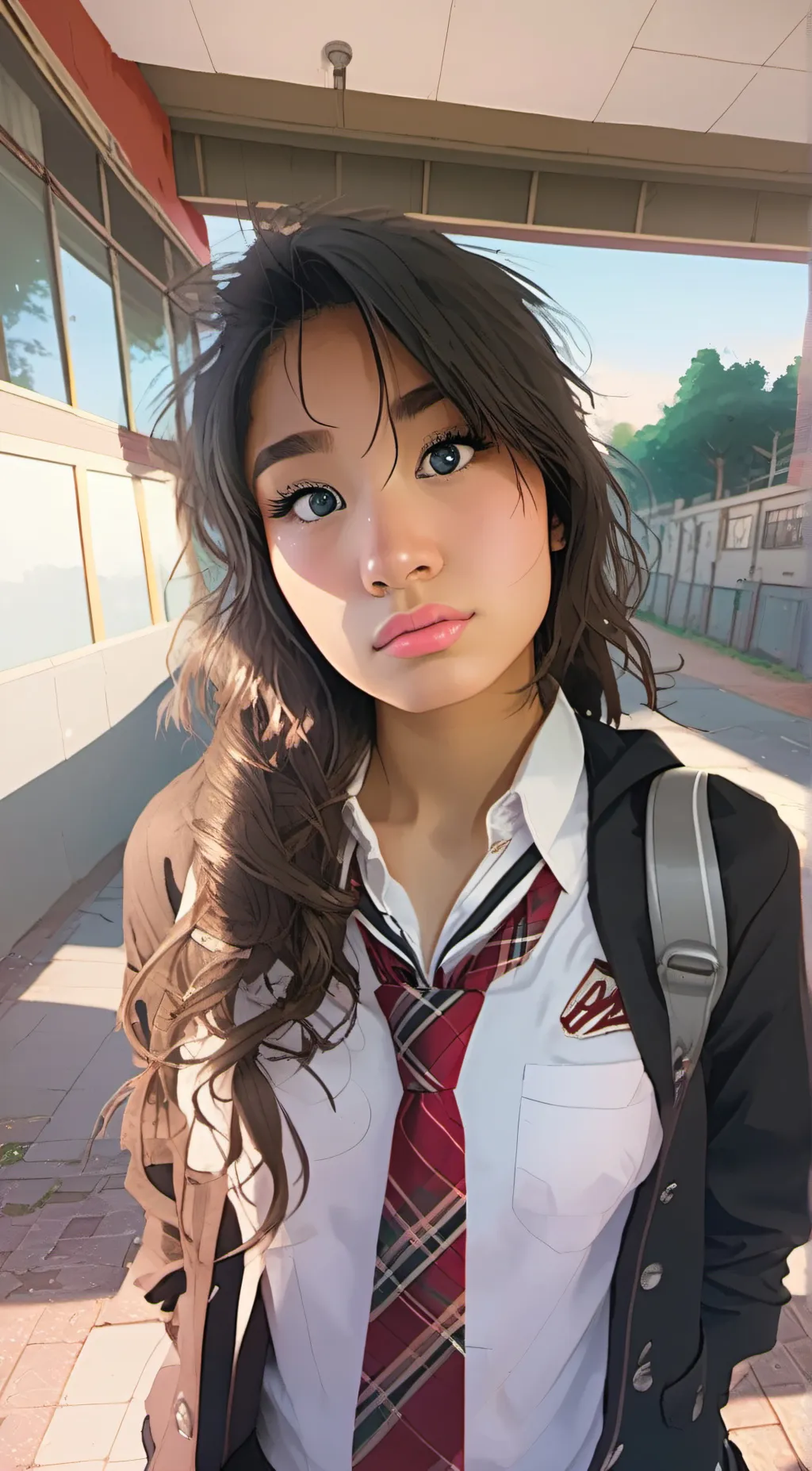 ai character: Lila  background