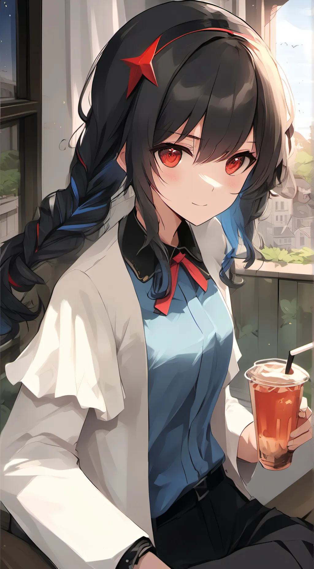 ai character: Aria background