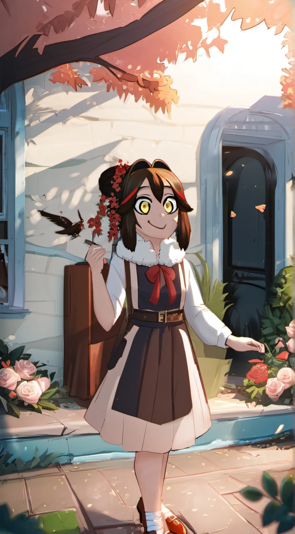 ai character: pomni background