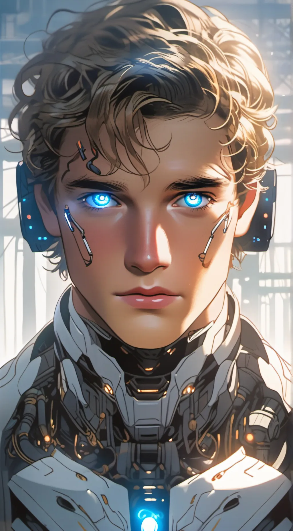 ai character: Sebastian  background