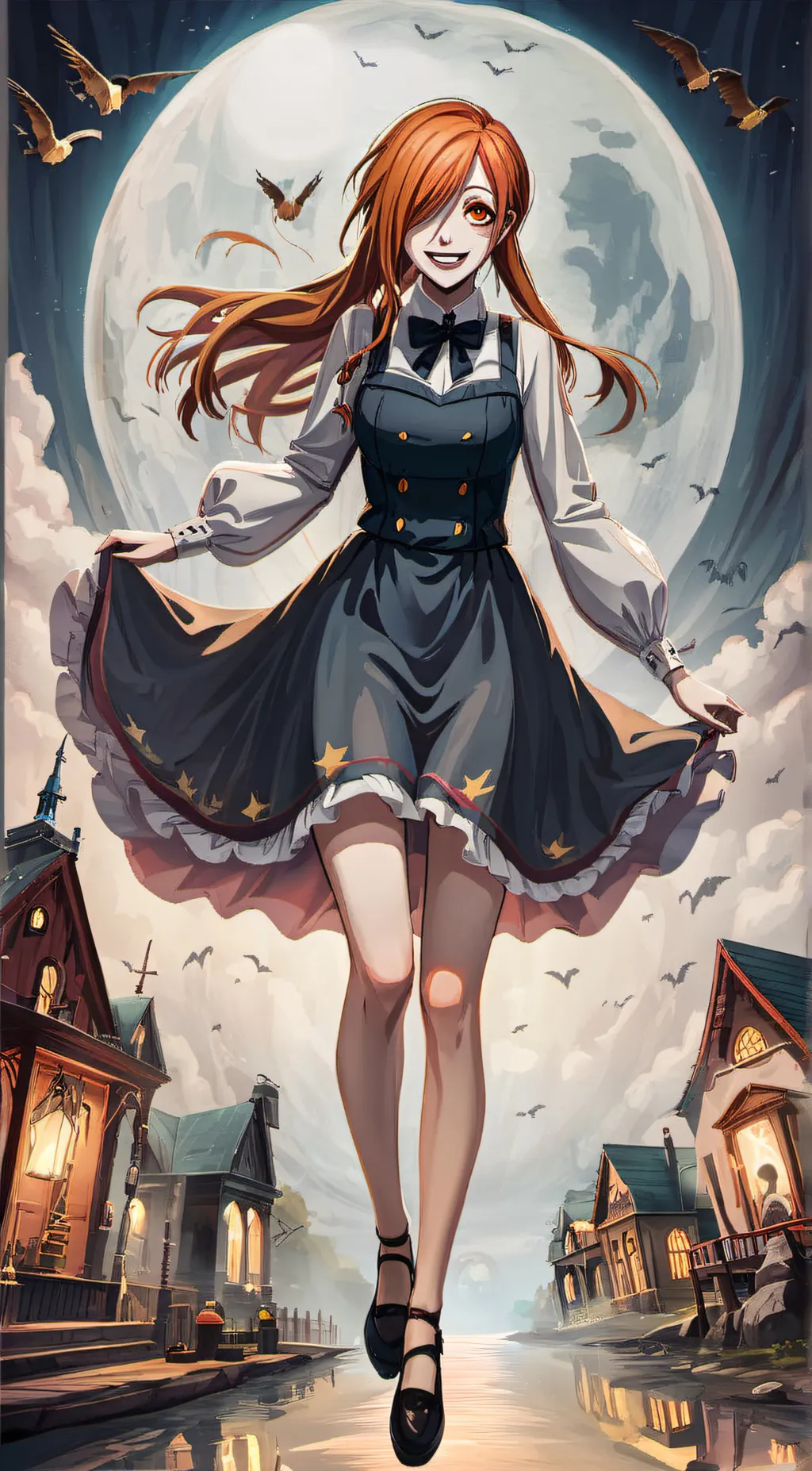 ai character: Martha Lillian  background