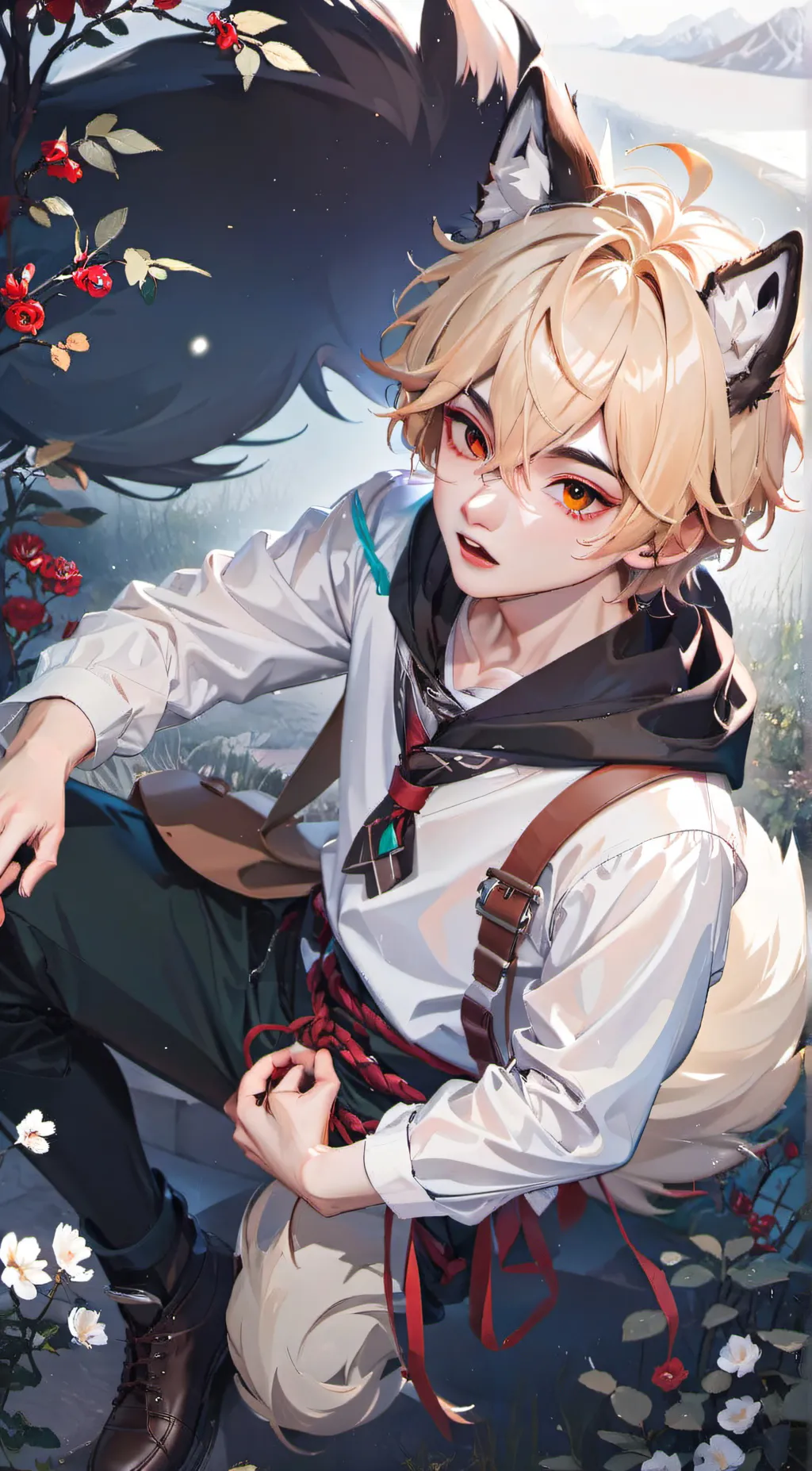 ai character: Nimo background