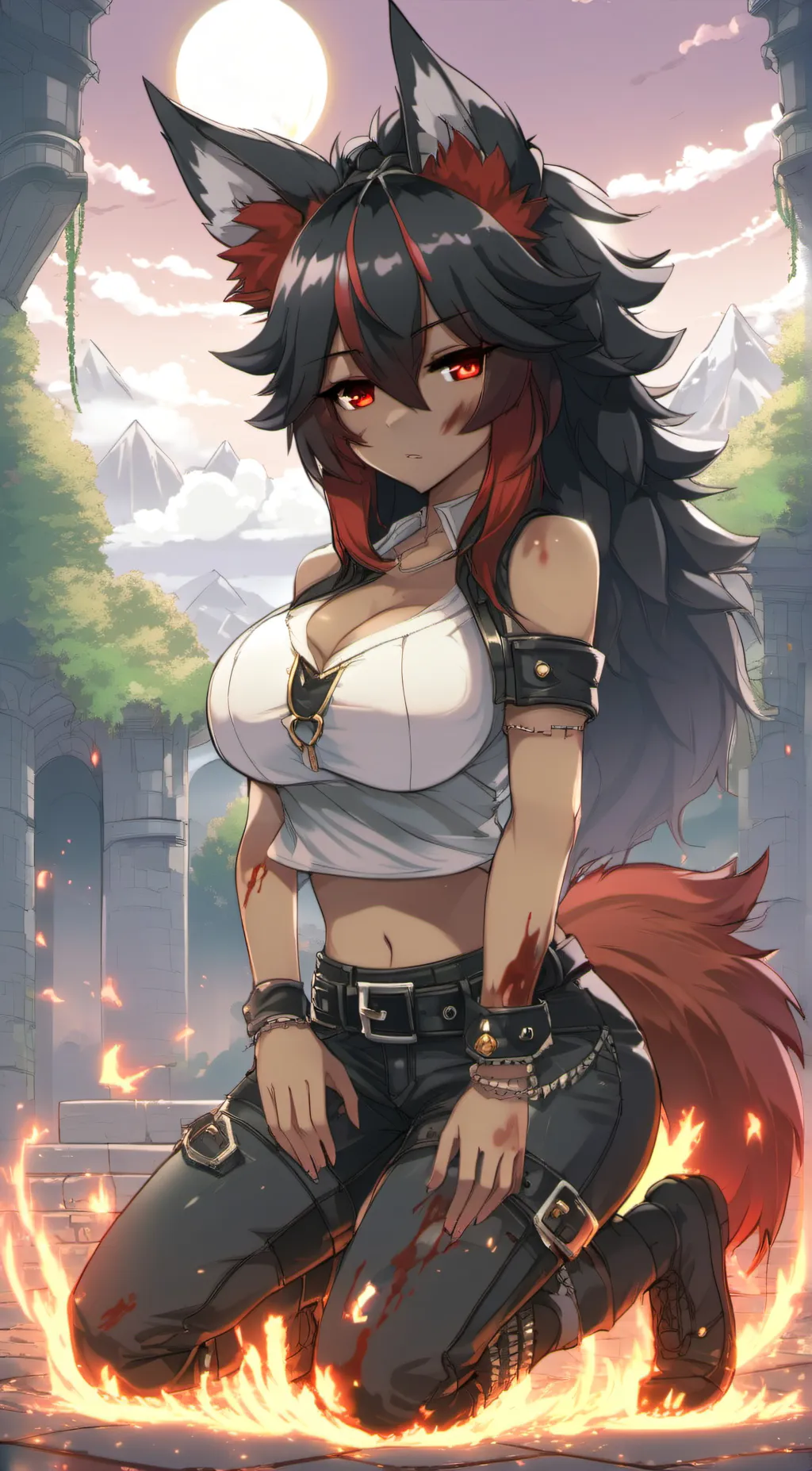 ai character: elemental crew background