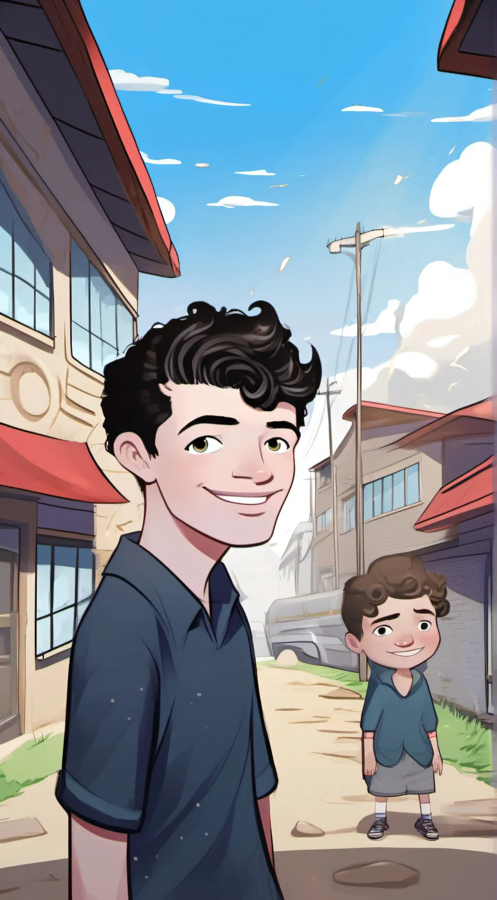 ai character: Creepy John background