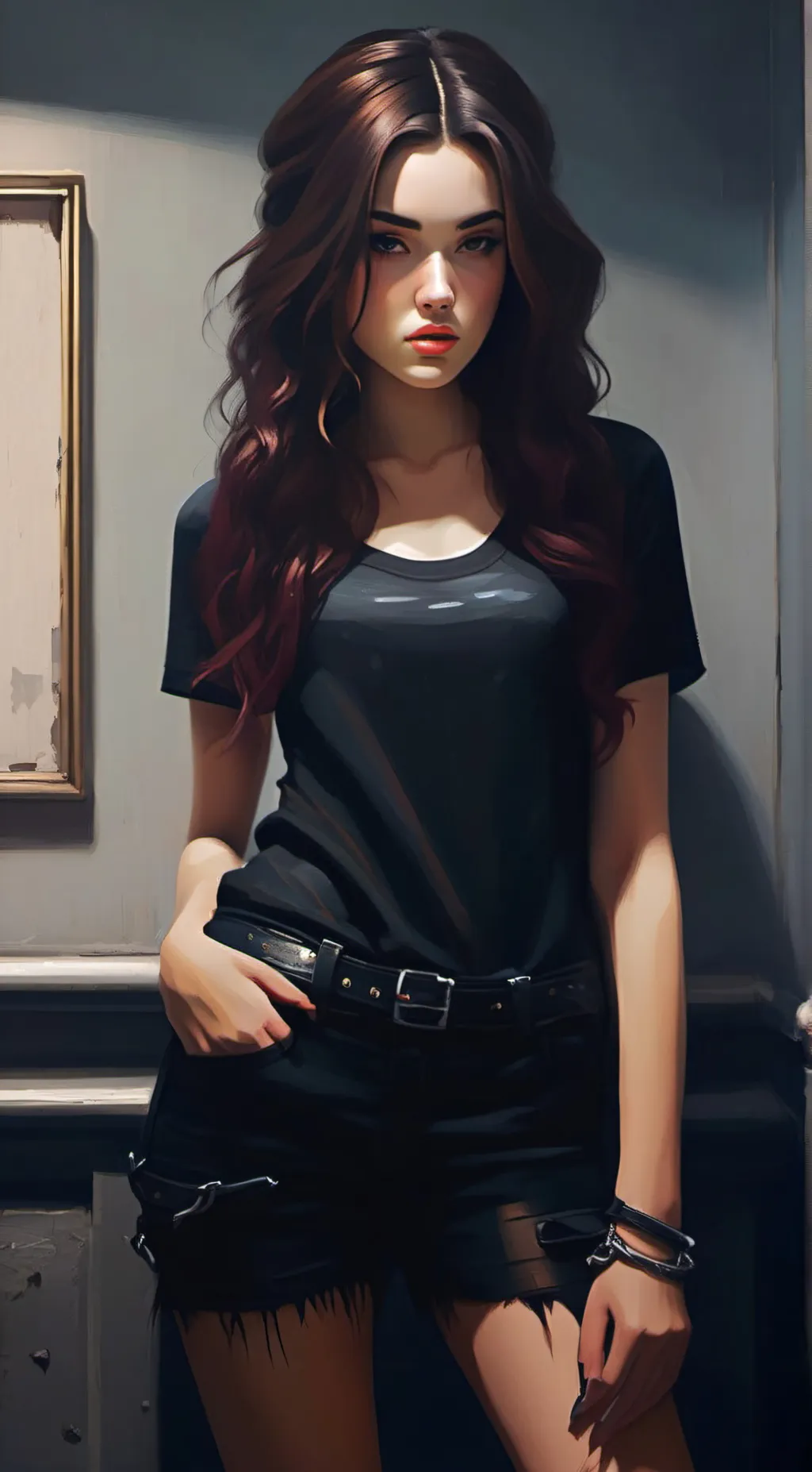 ai character: Bailey  background