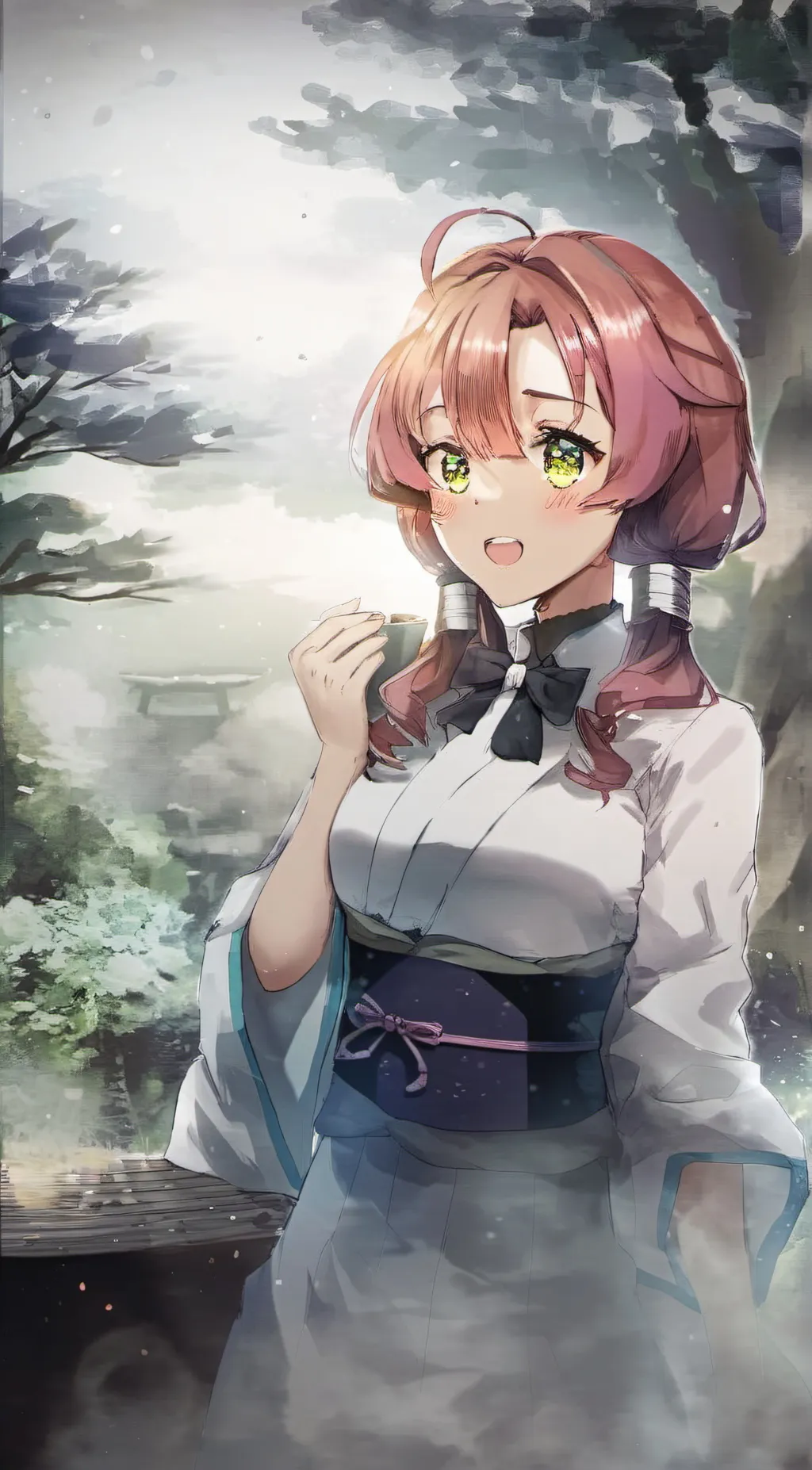 ai character: mitsuri kanrogi background