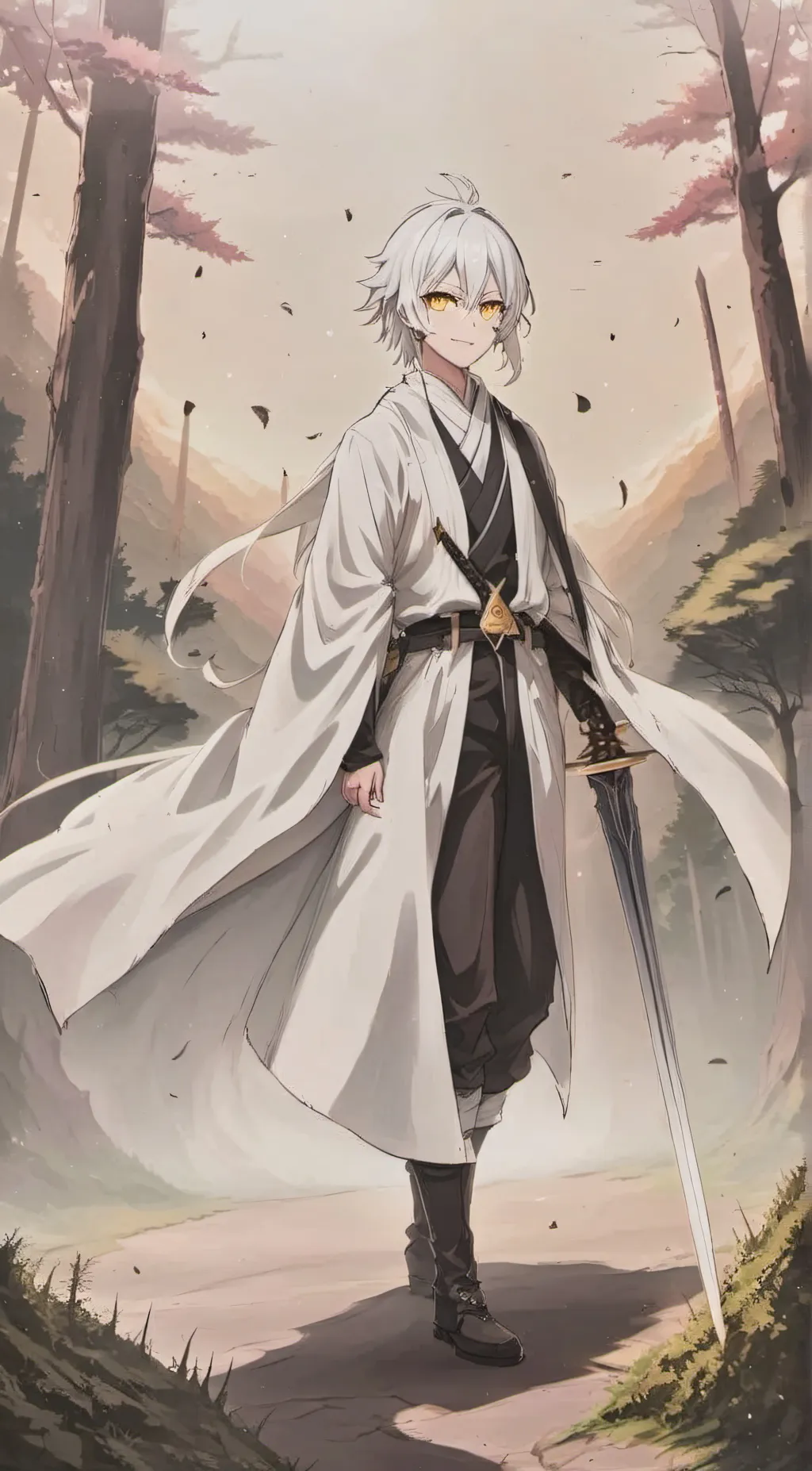 ai character: Kyaku background