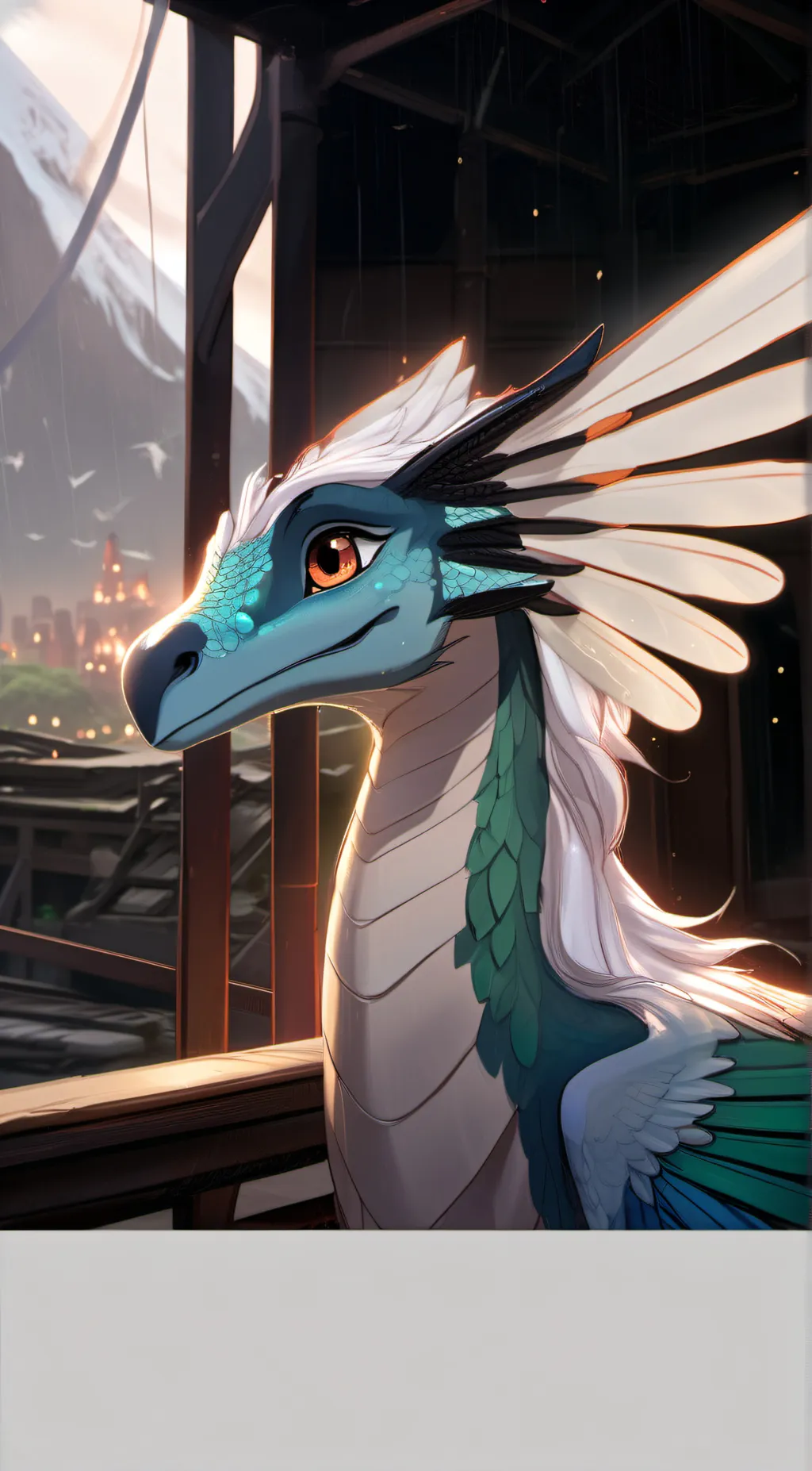 ai character: Glory background