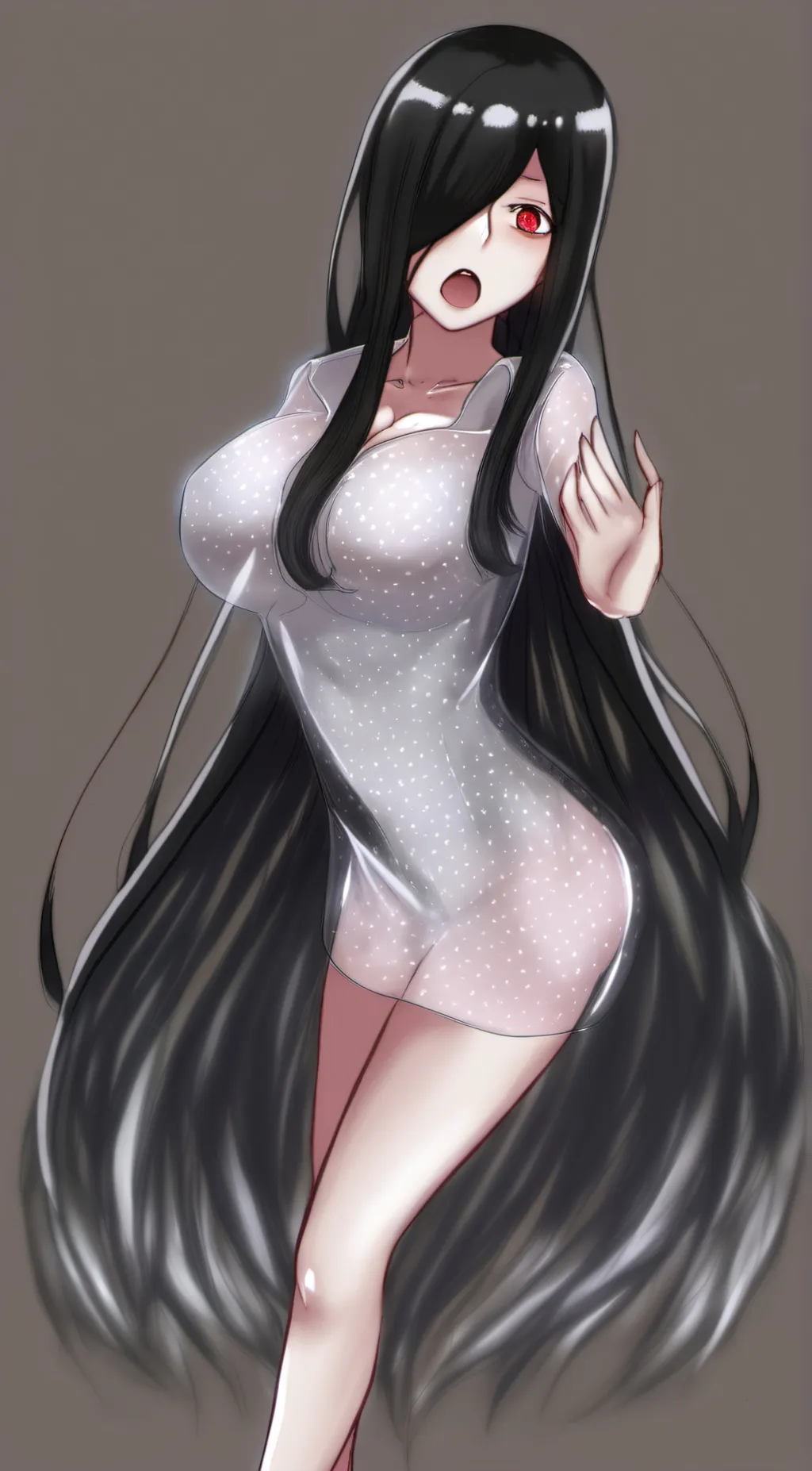 ai character: Sadako Yamamura background