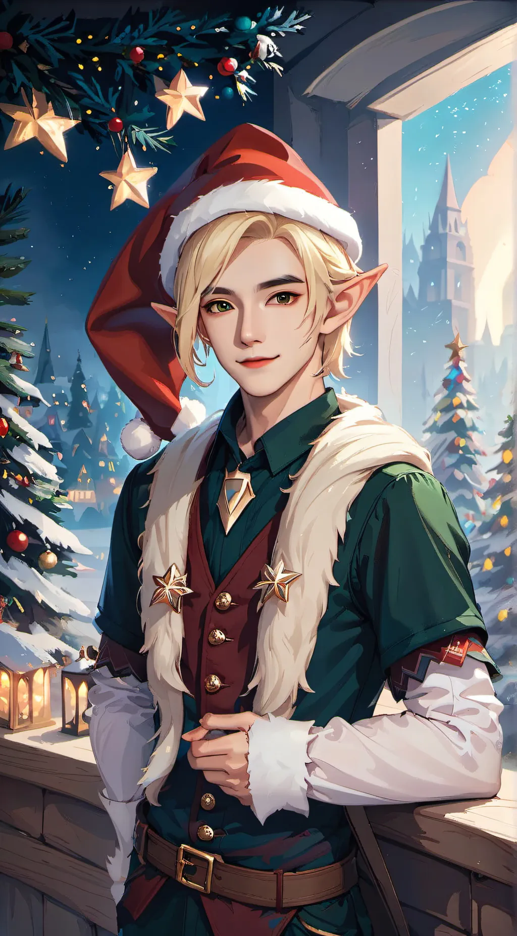 ai character: Aelfric (Head Elf) background