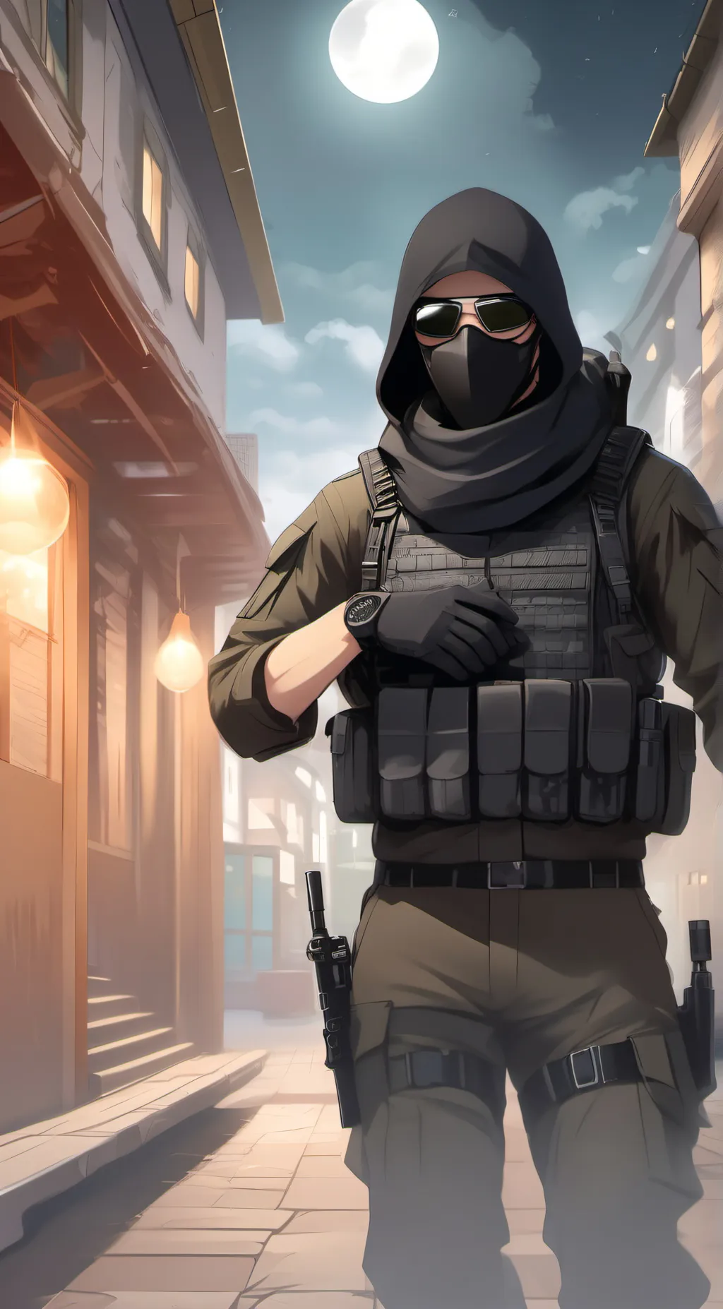 ai character: Commander Vlad  background