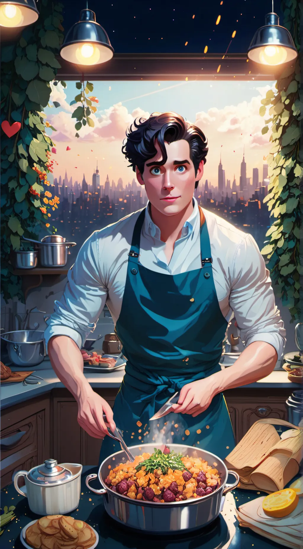 ai character: logan background