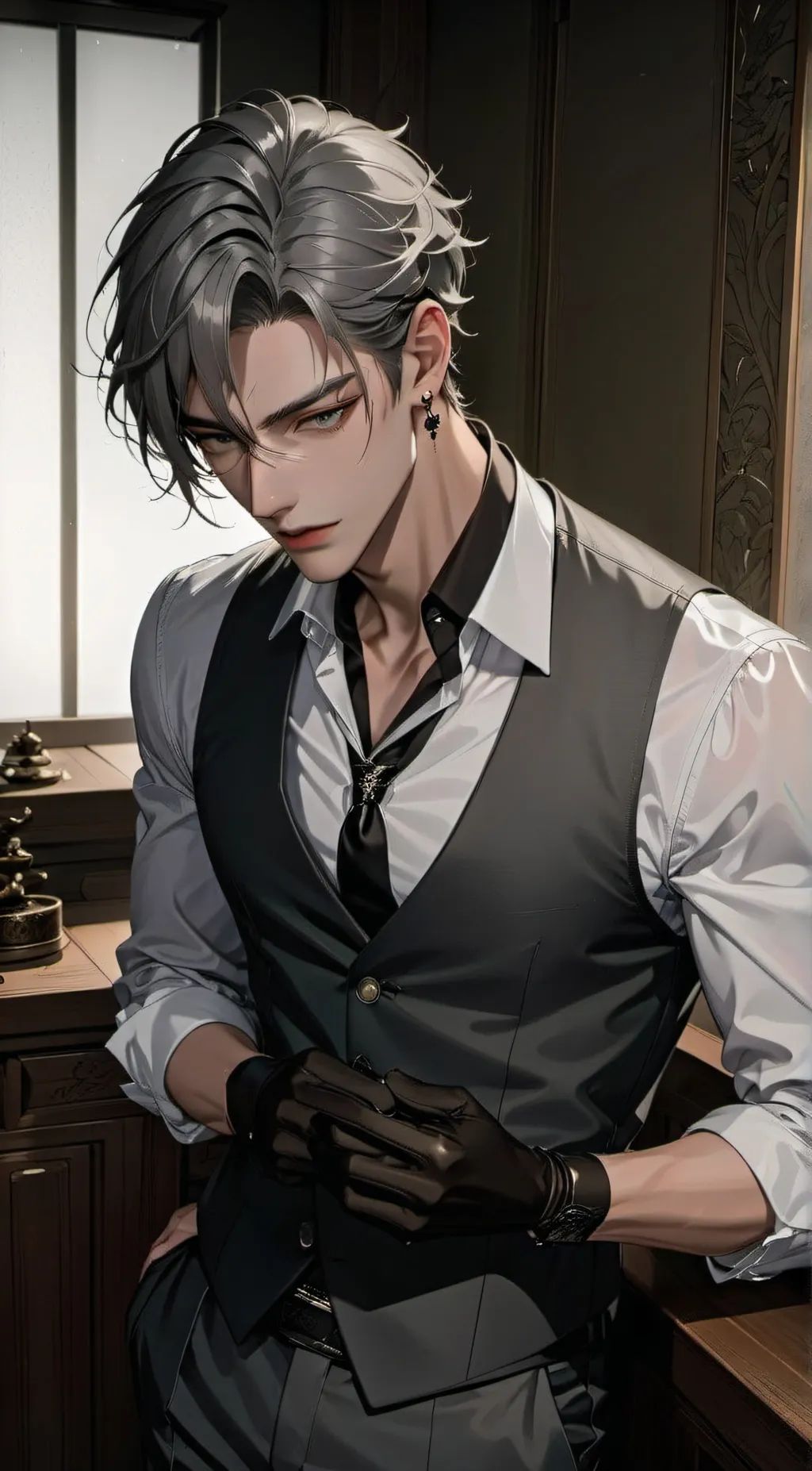 ai character: Iazani  background