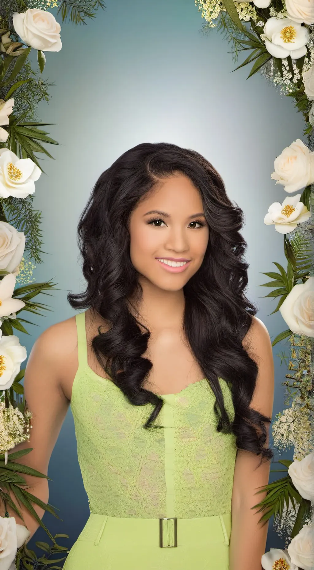 ai character: jasmine Villegas background
