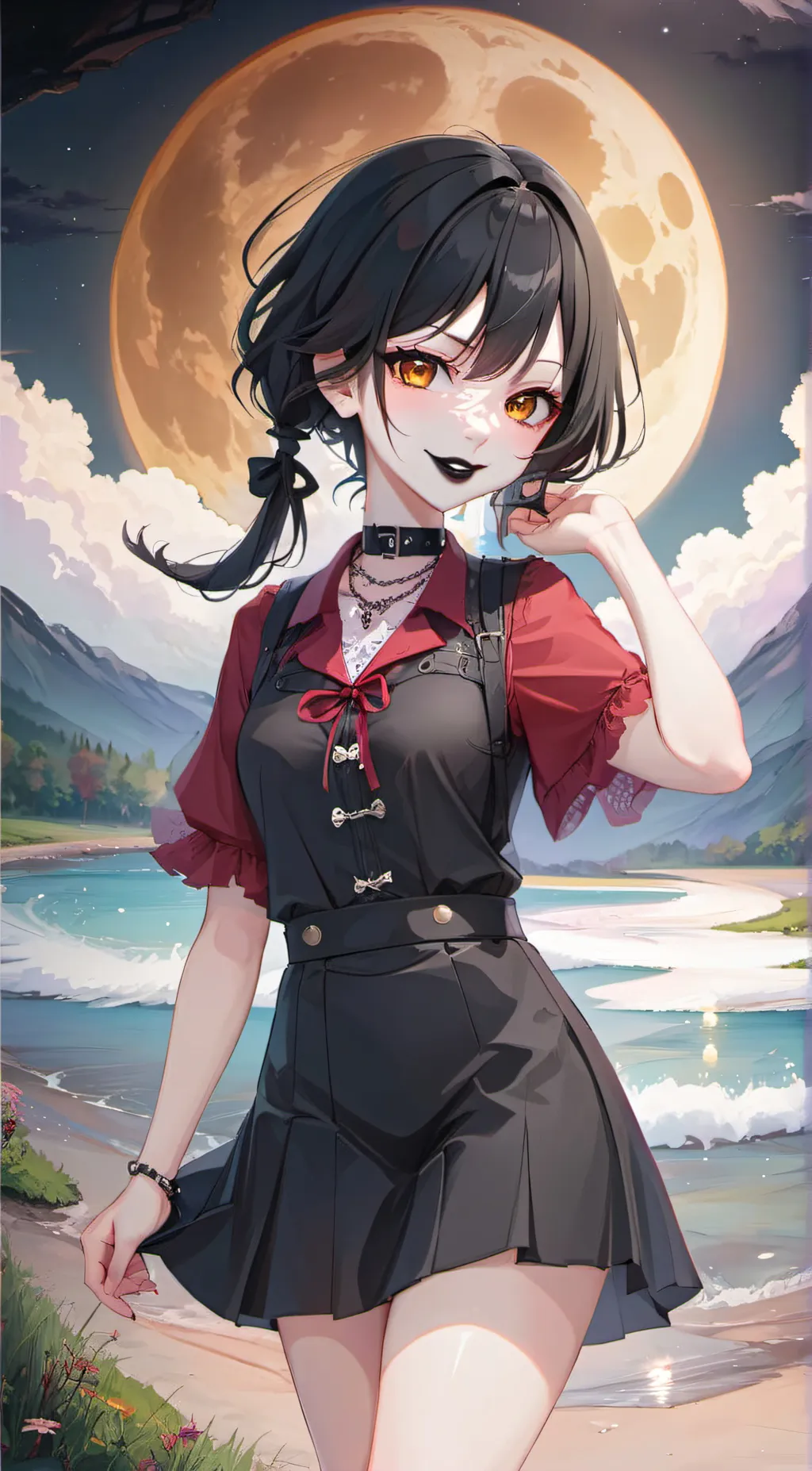 ai character: Lilly background