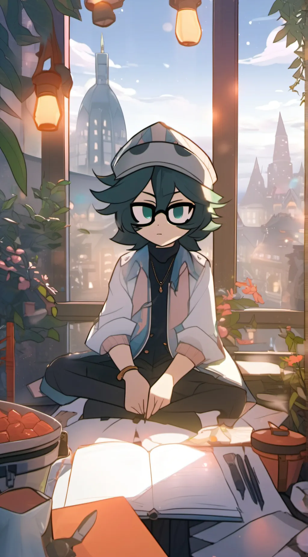 ai character: inkeyy🥴🥴 background