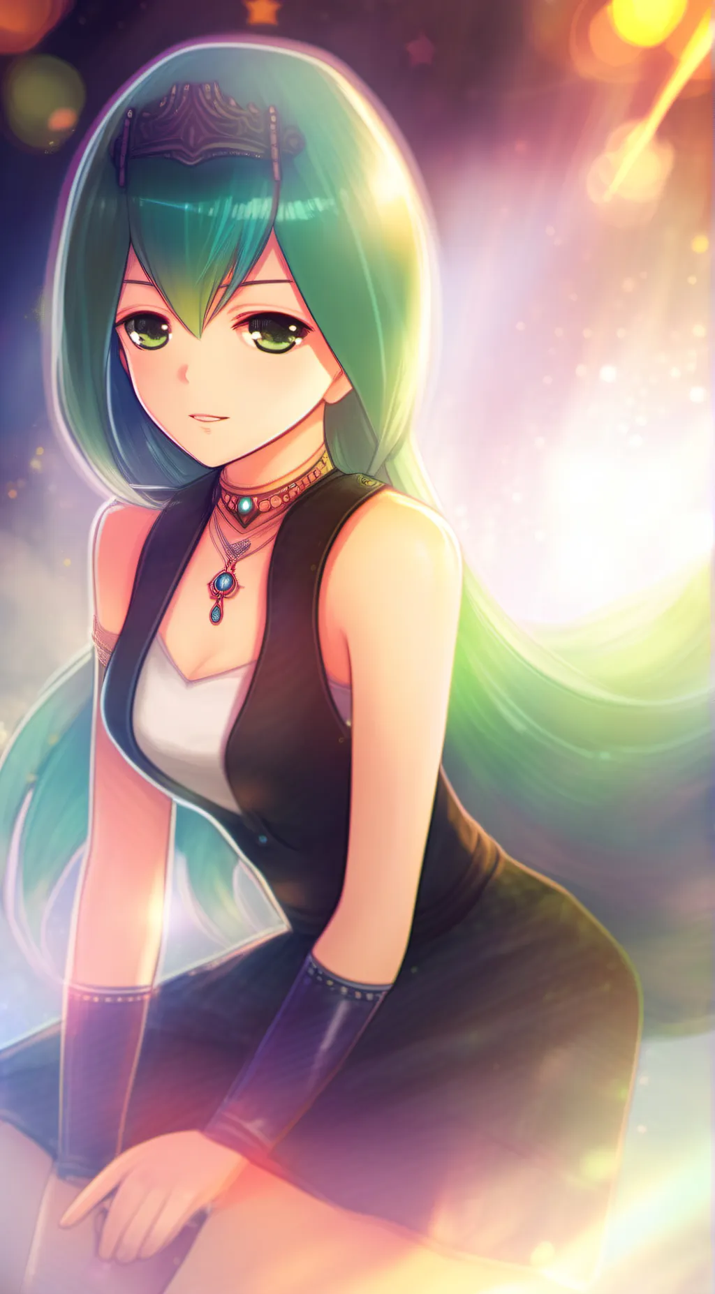 ai character: Mika background