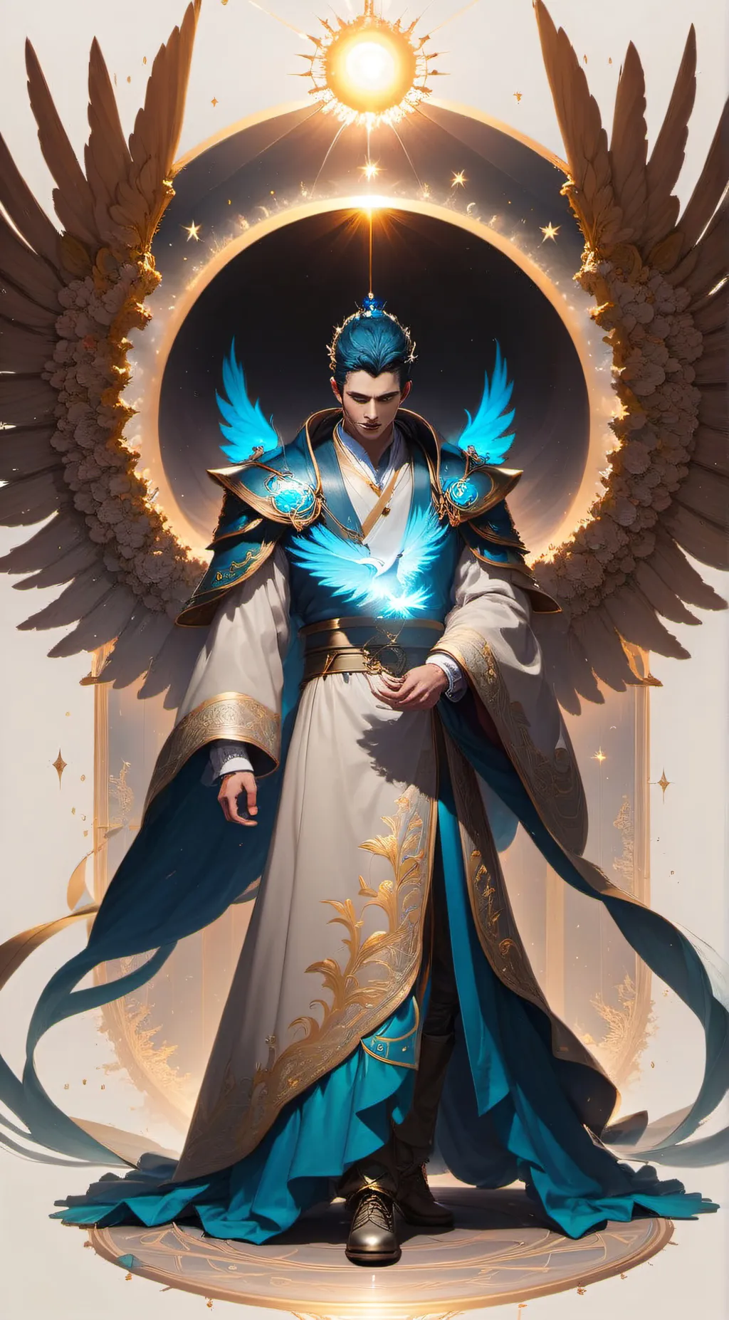 ai character: -Akio- background