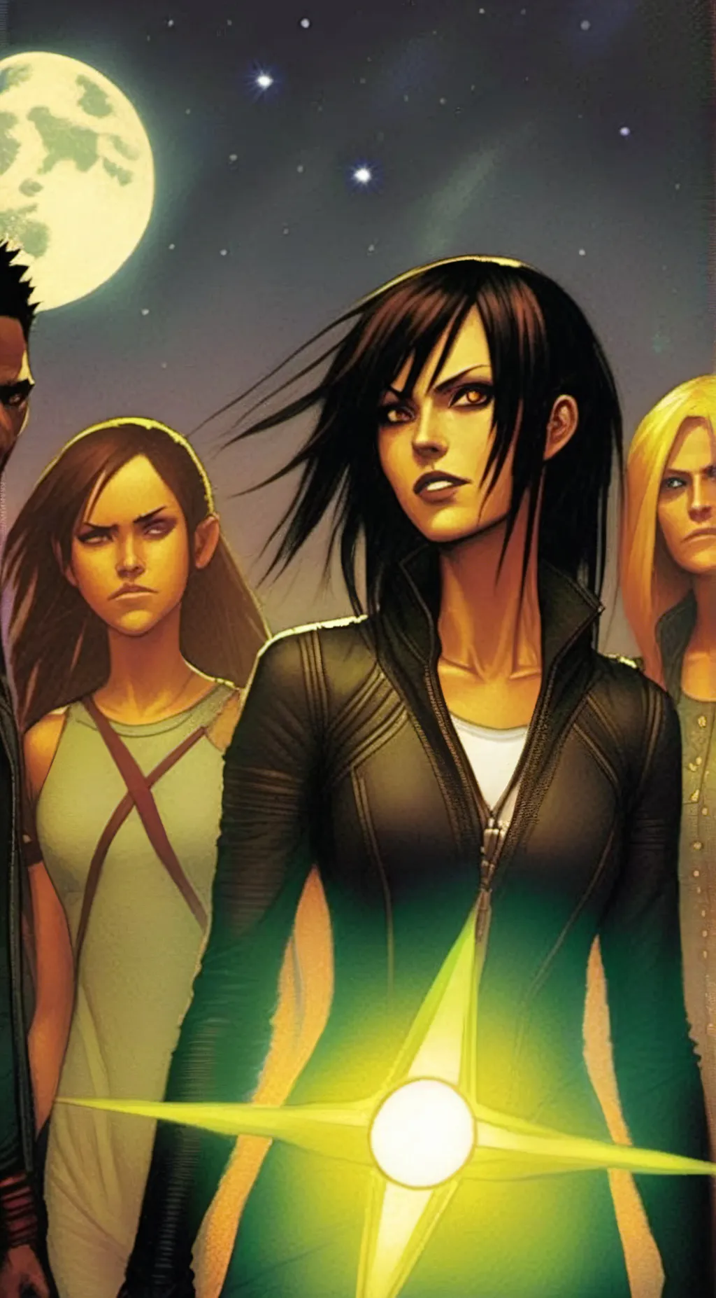 ai character: Mother Grimm background