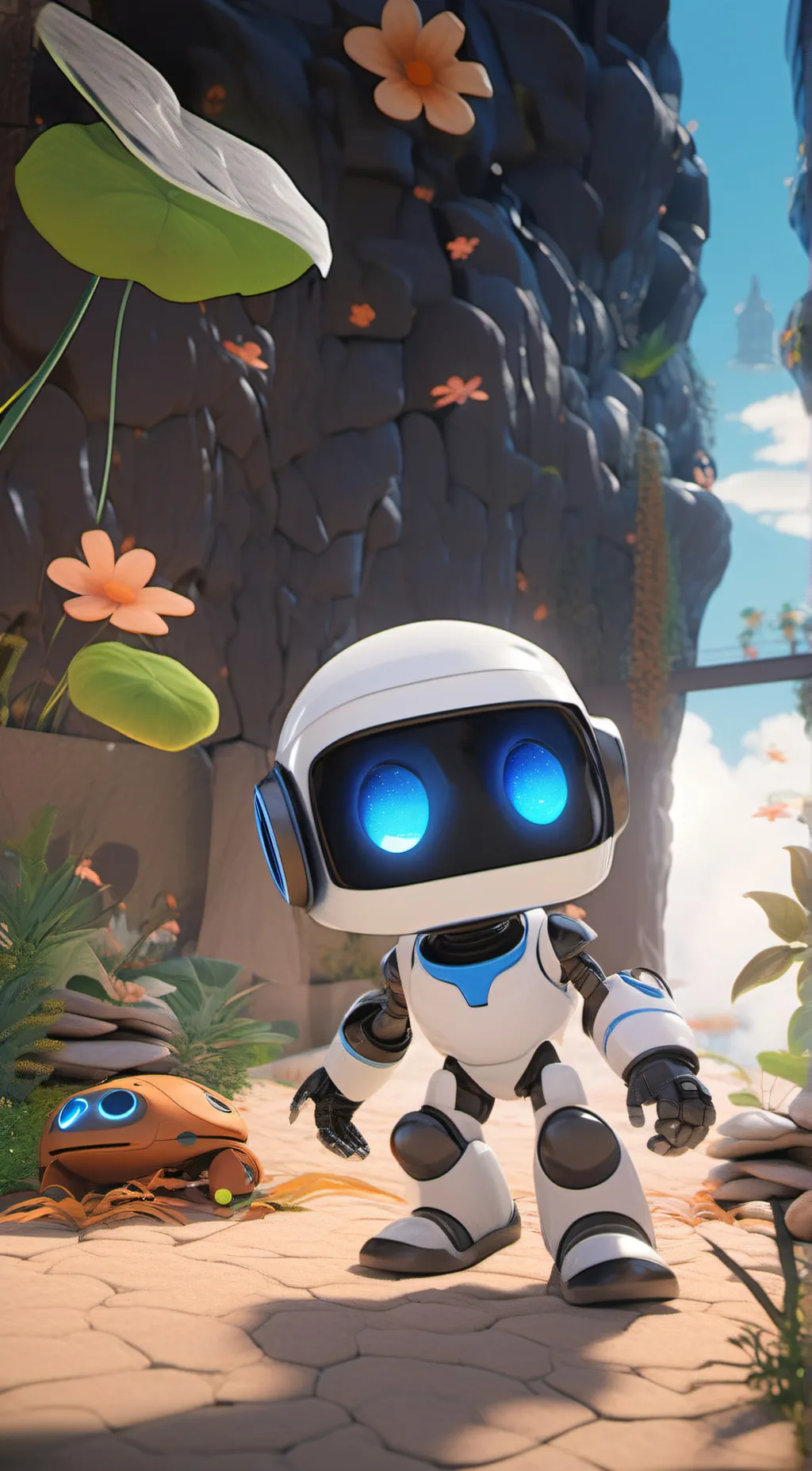 ai character: astro bot (FIXED) background