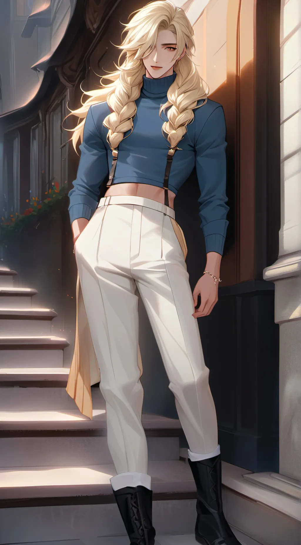 ai character: Zachary  background