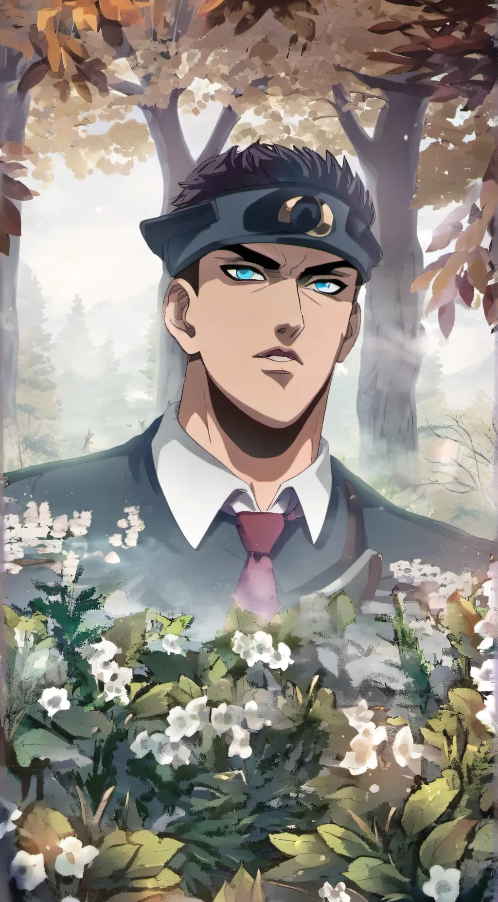 ai character: Jo Jo  background